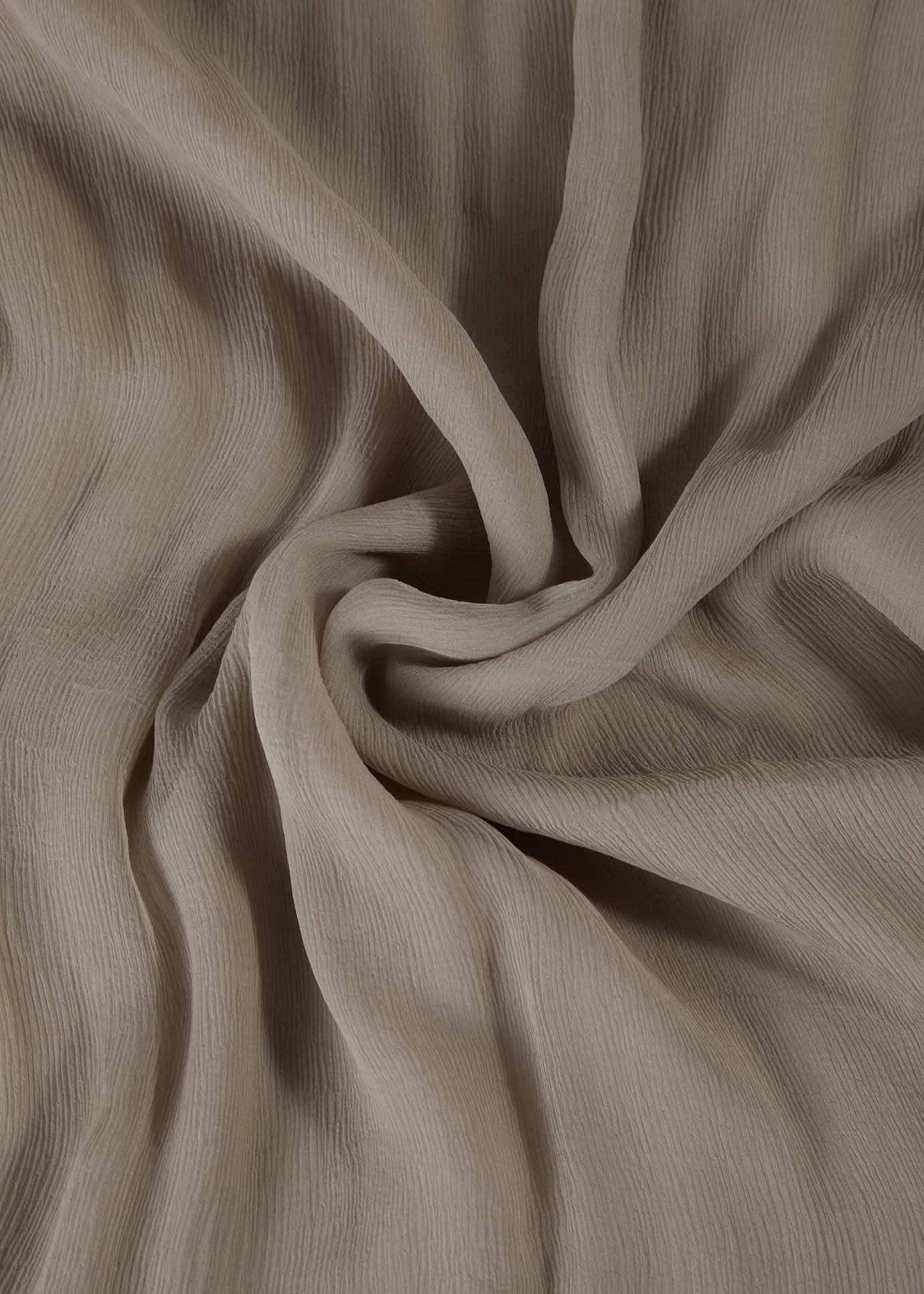 Alabaster Chiffon Silk Hijab - Image 2