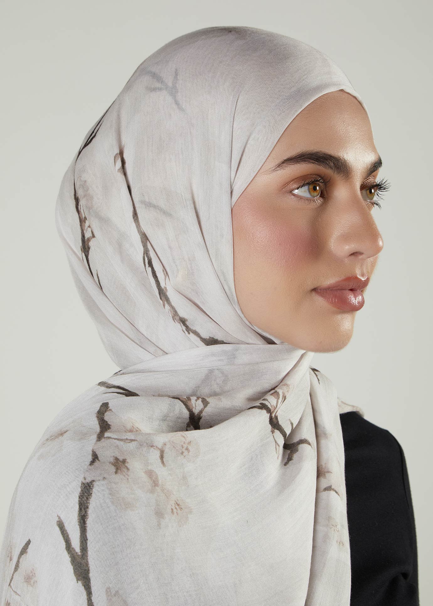 Almond Blossom Premium Modal Hijab - Image 5