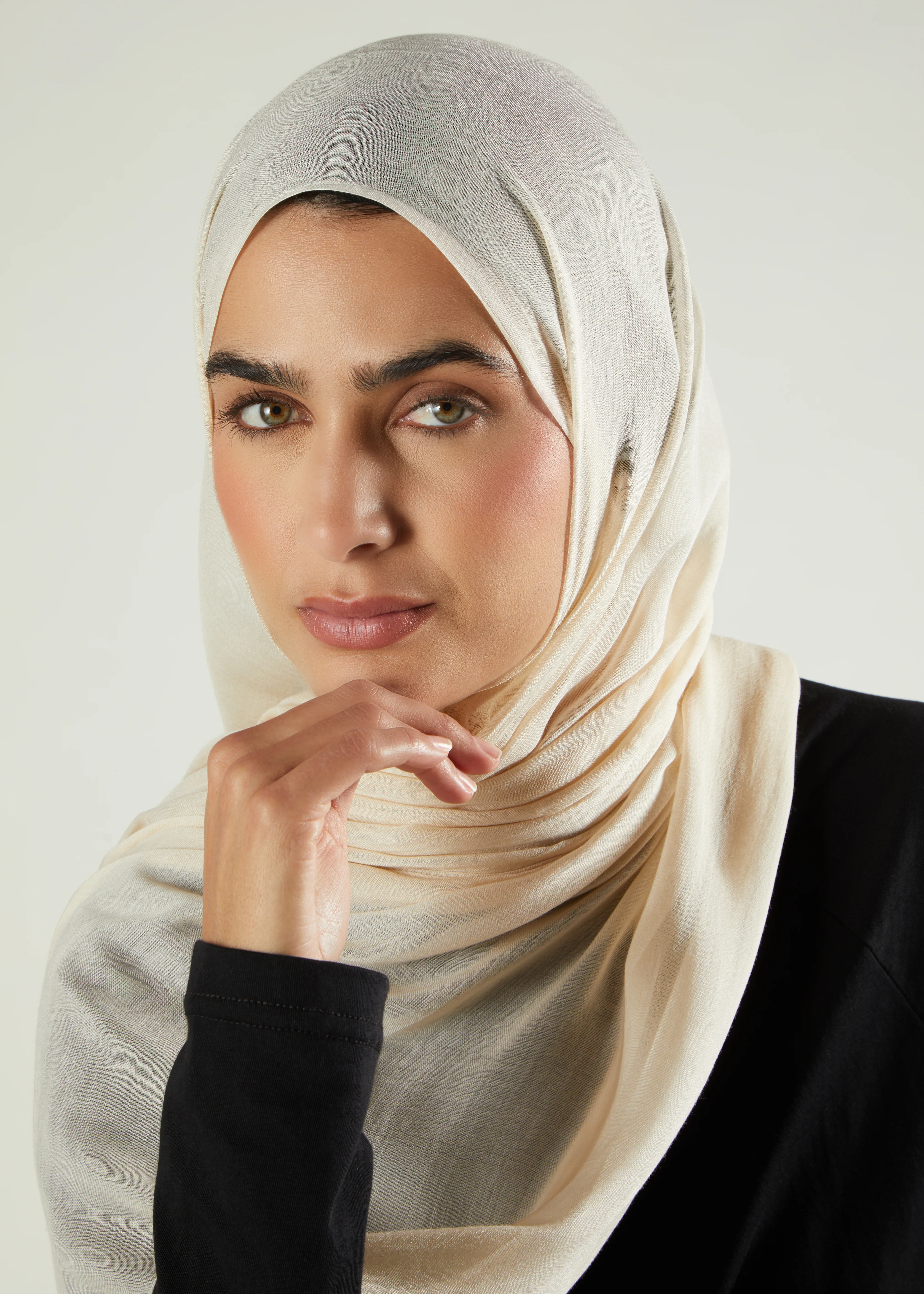 Almond Milk Premium Modal Hijab - Image 4