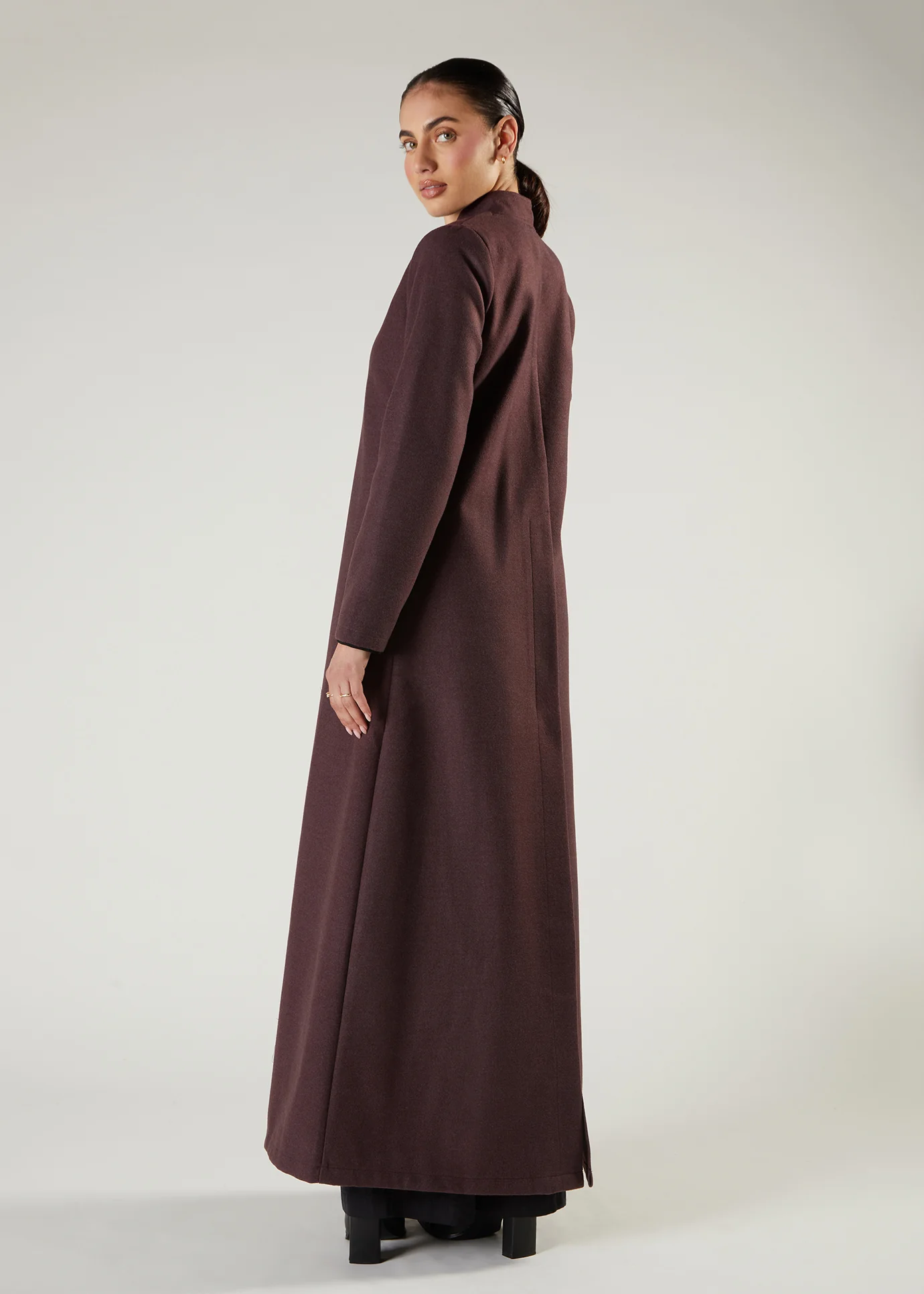 Amie Coat Plum - Image 4