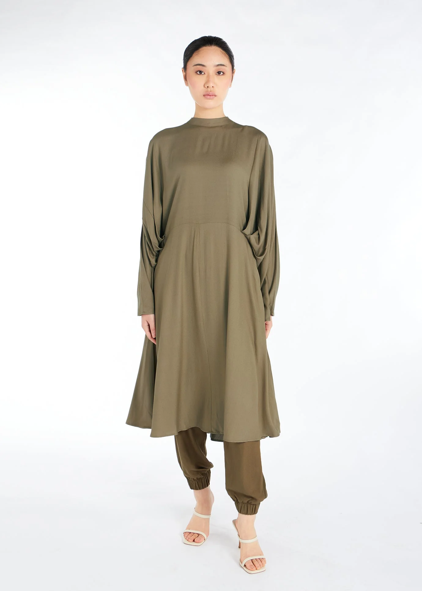 Batwing Midi Olive - Image 2