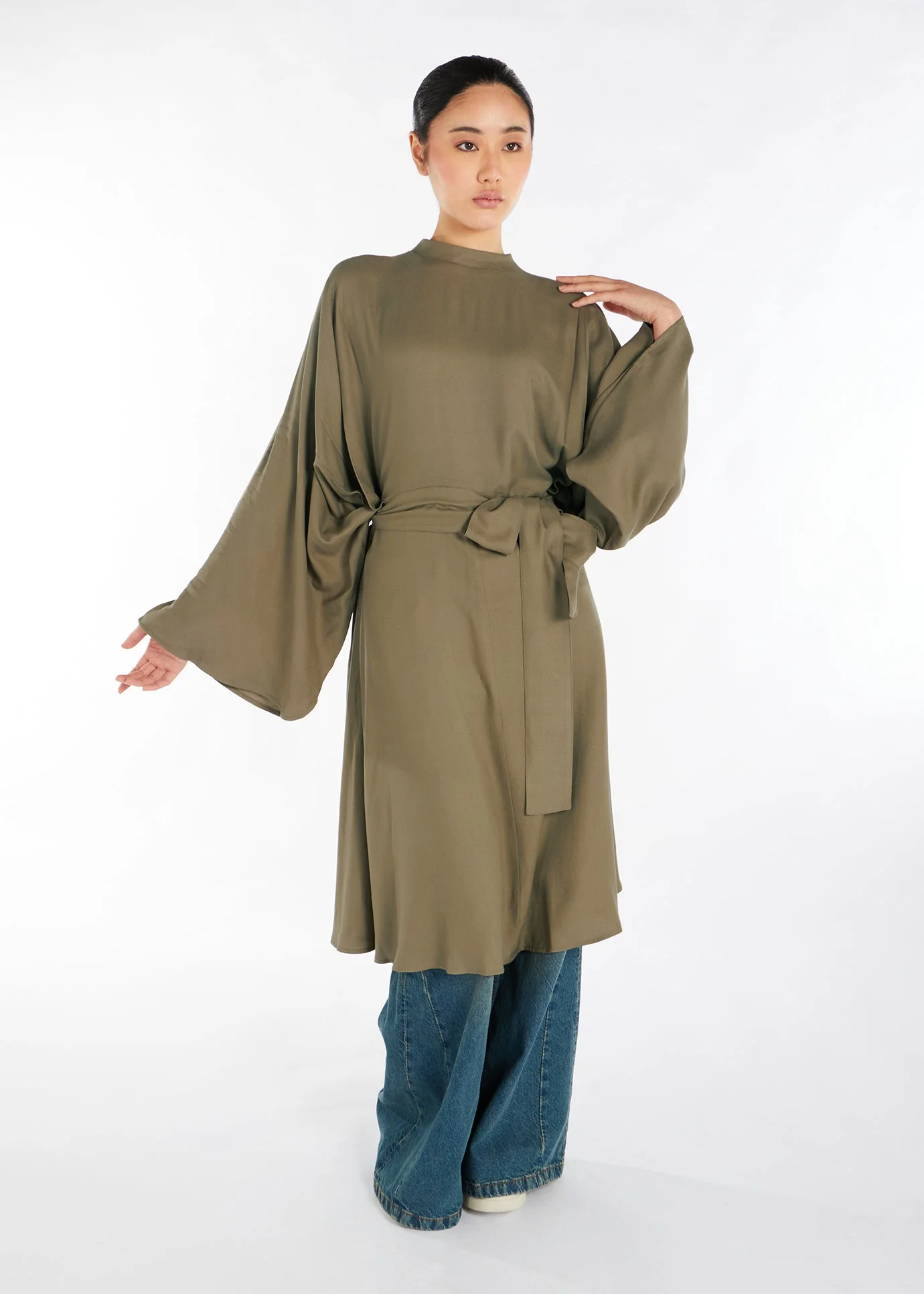 Batwing Midi Olive - Image 3