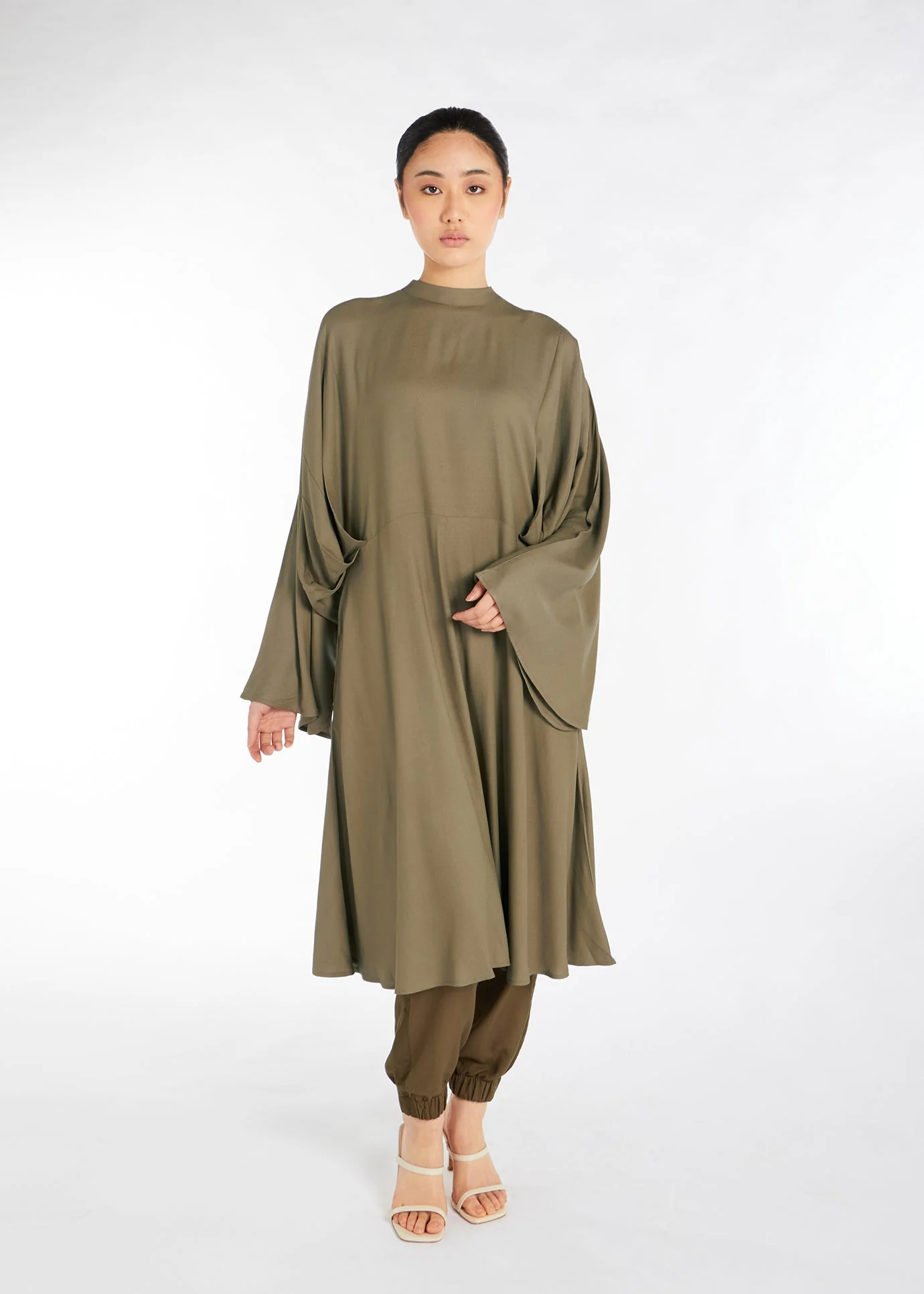 Batwing Midi Olive - Image 4