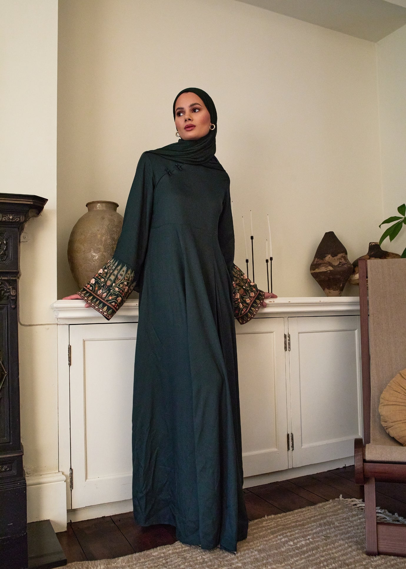Behzad Abaya Green - Image 2