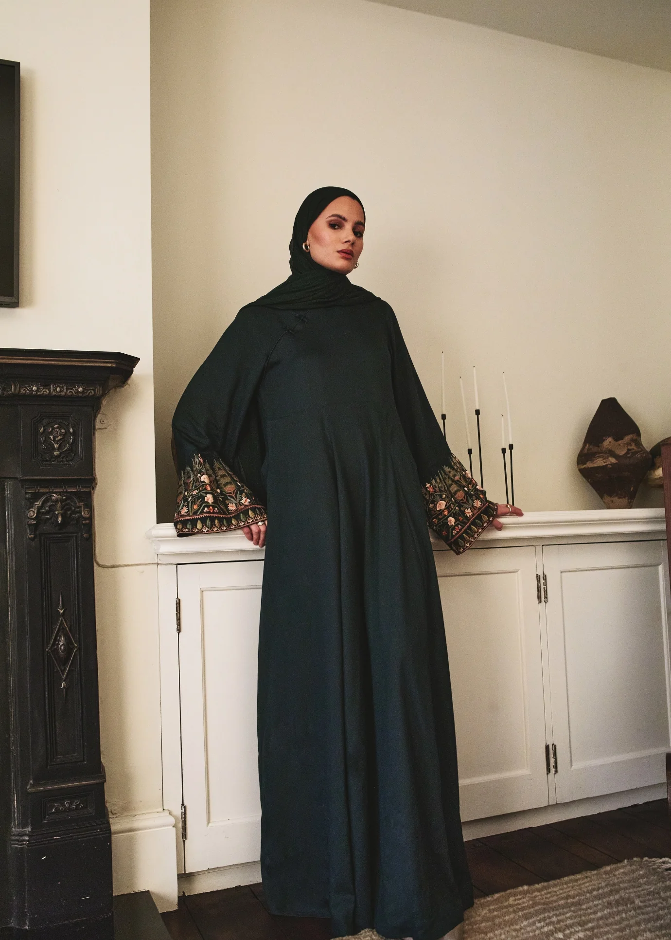 Behzad Abaya Green - Image 3