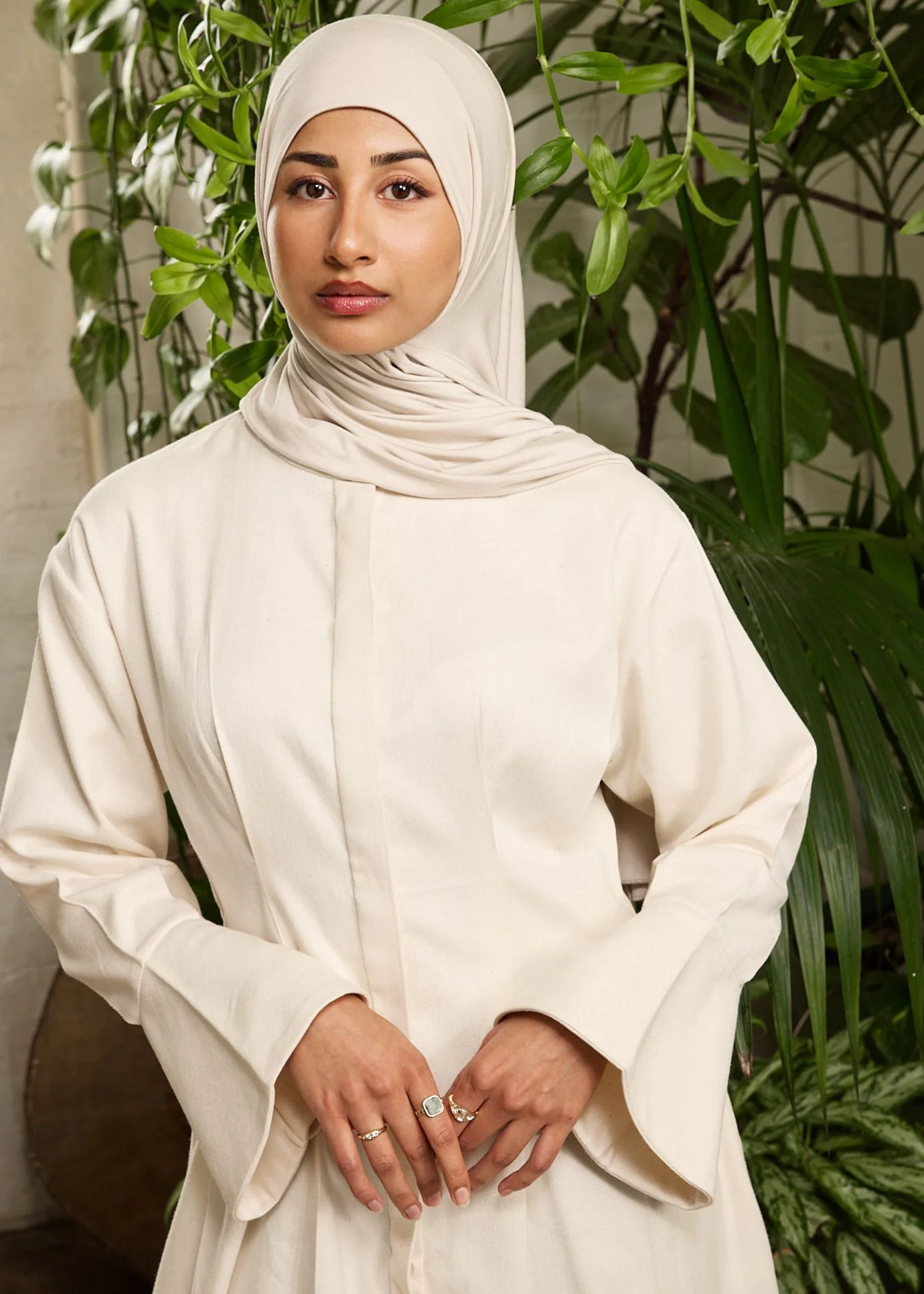 Bell Sleeve Maxi Off White - Image 2