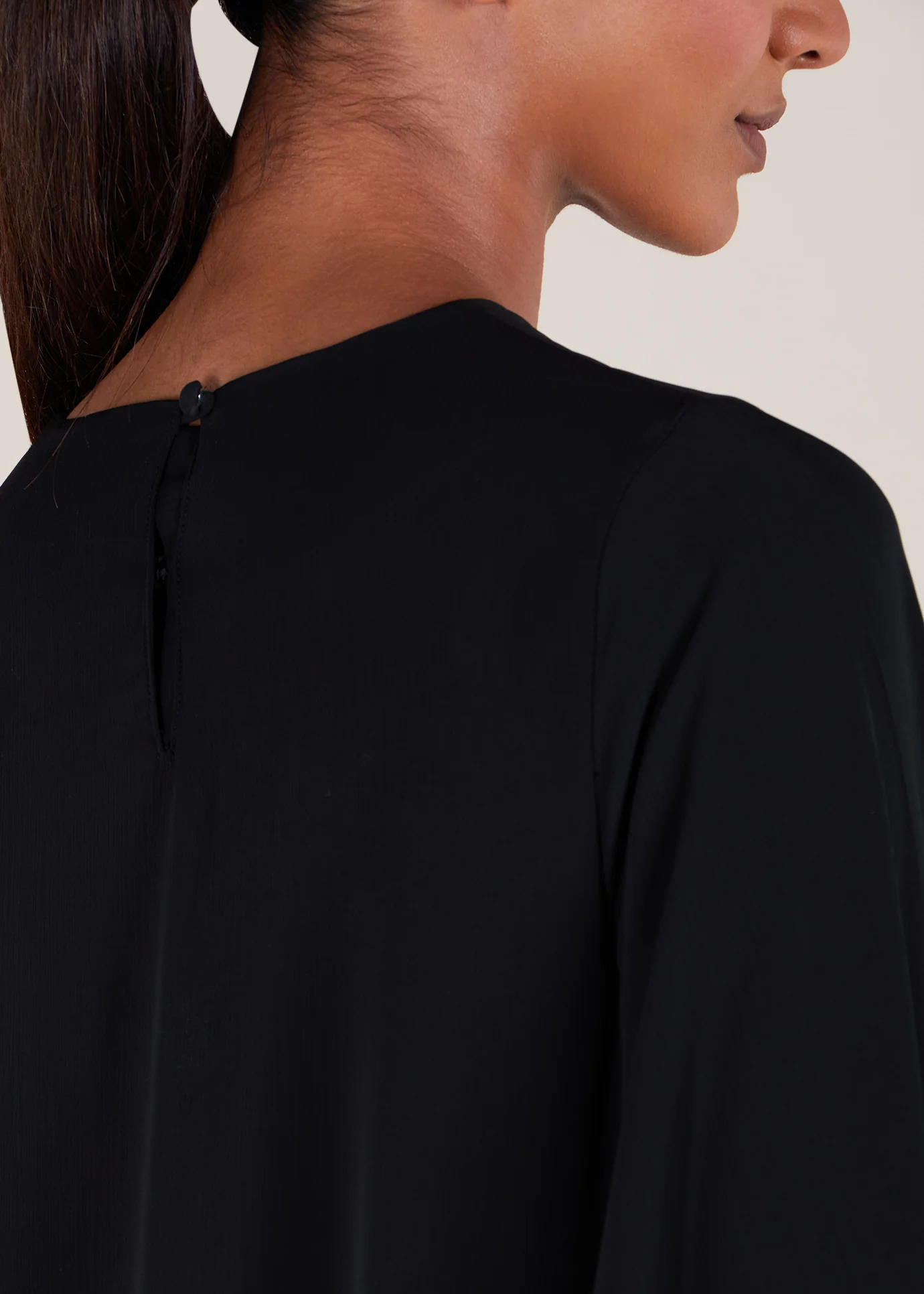 Black Caped Gown - Image 7