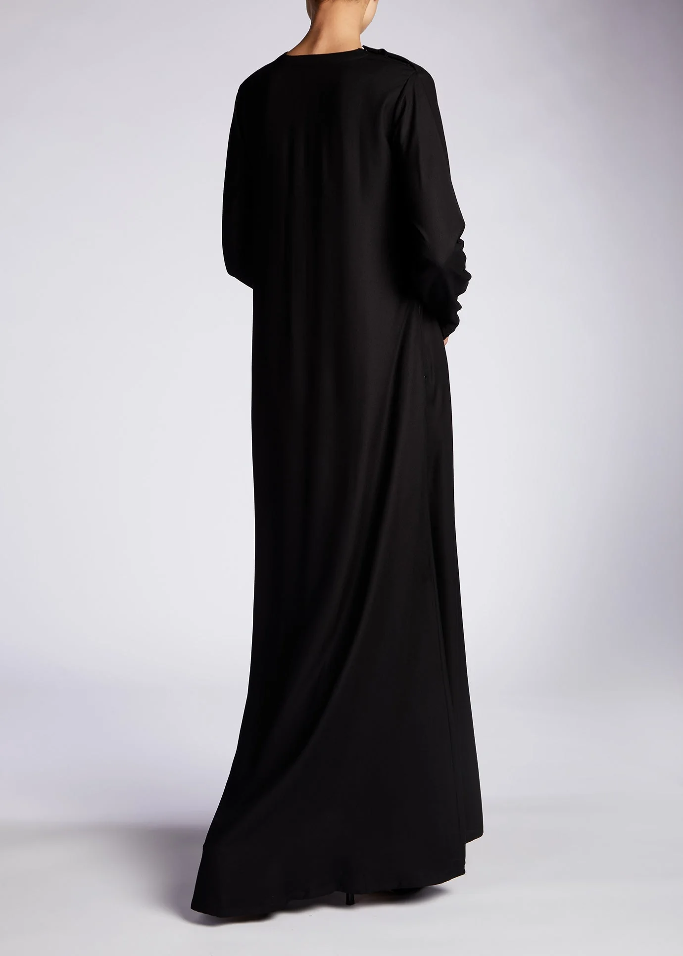 Black Sea Abaya Black - Image 6