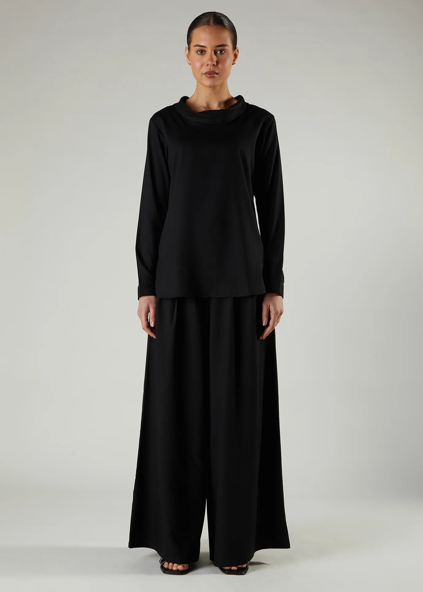 Black Twill Top - Image 3