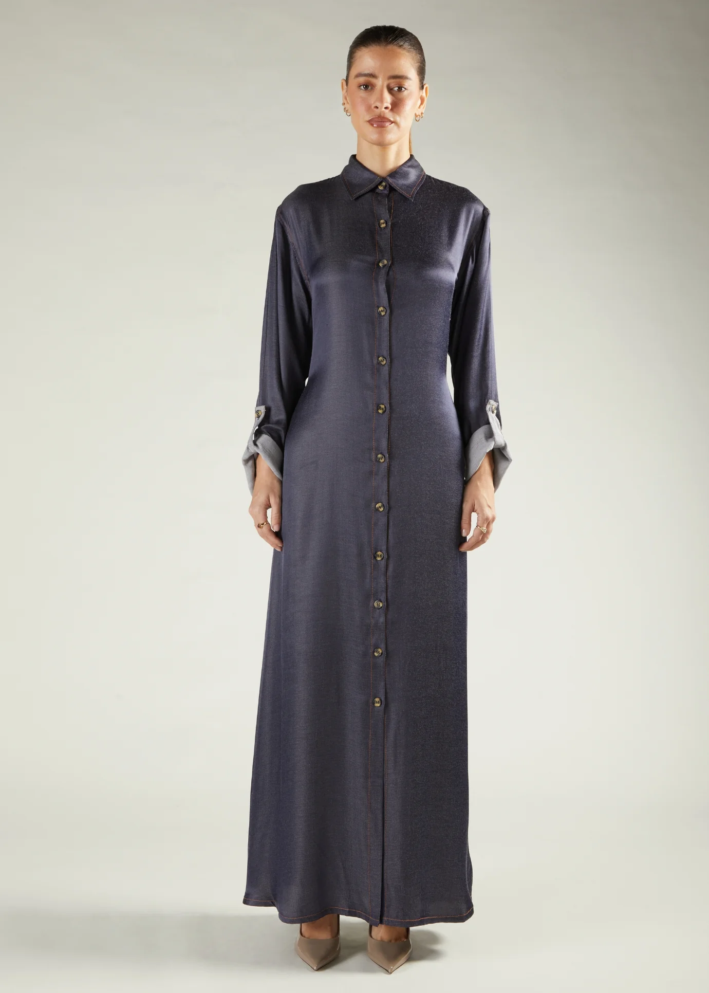 Blue Jeans Long Shirt - Image 3