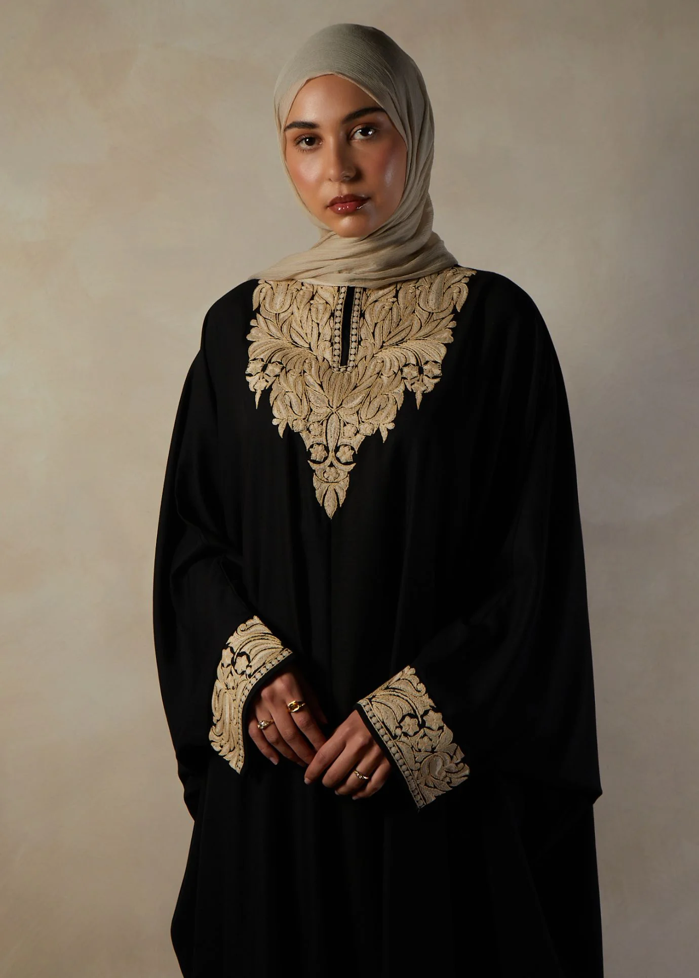Bulbul Kaftan Black - Image 3