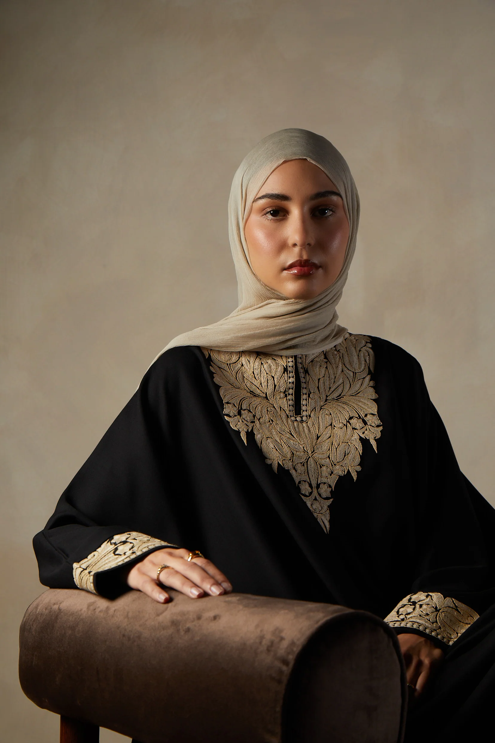 Bulbul Kaftan Black - Image 4