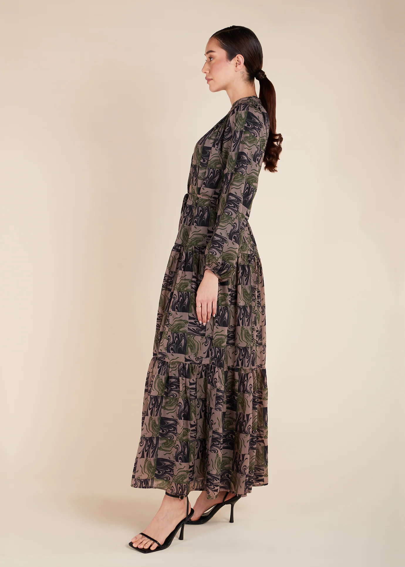 Camo Tiered Maxi - Image 3