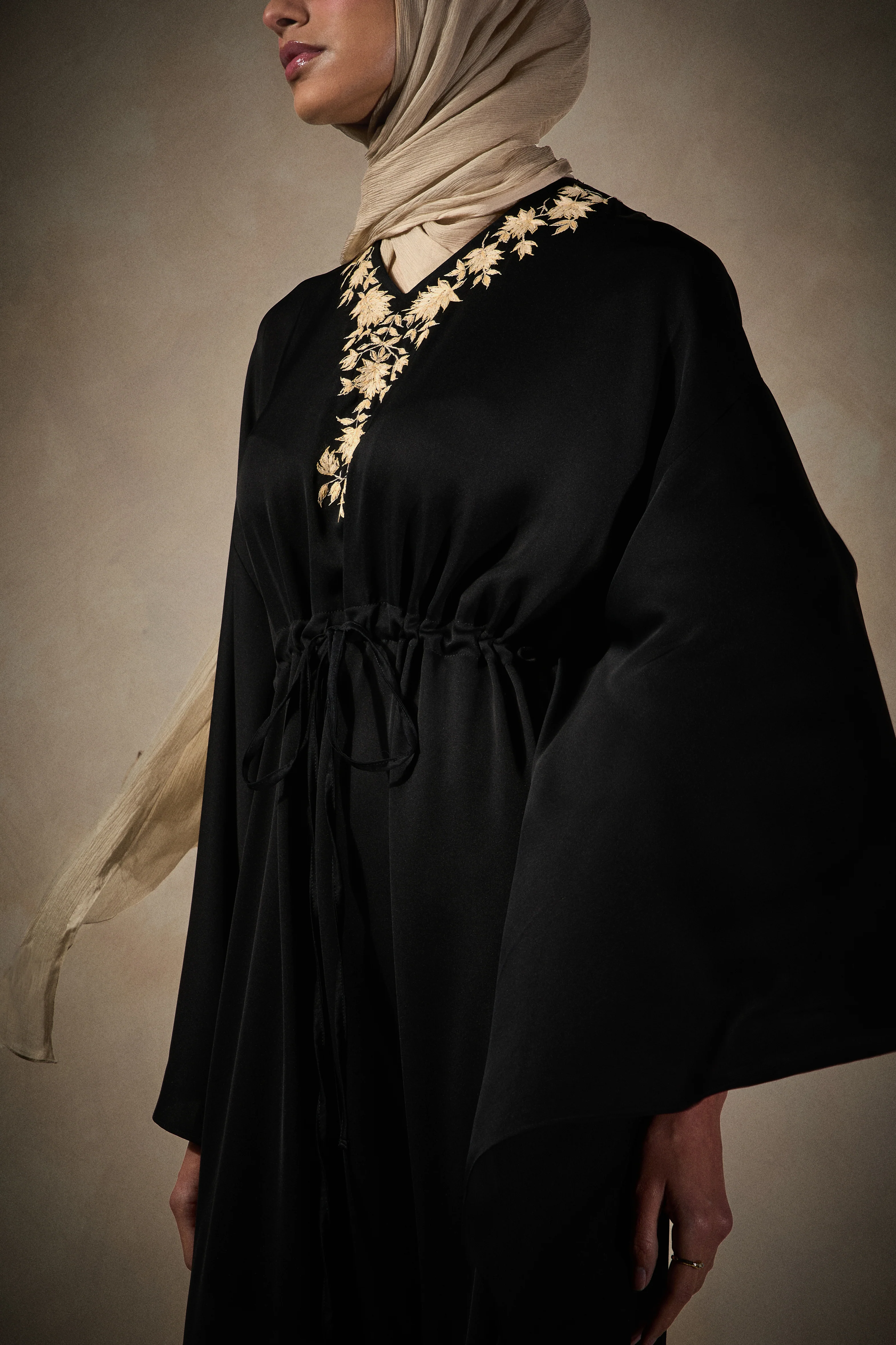 Cascade Kaftan Black - Image 2