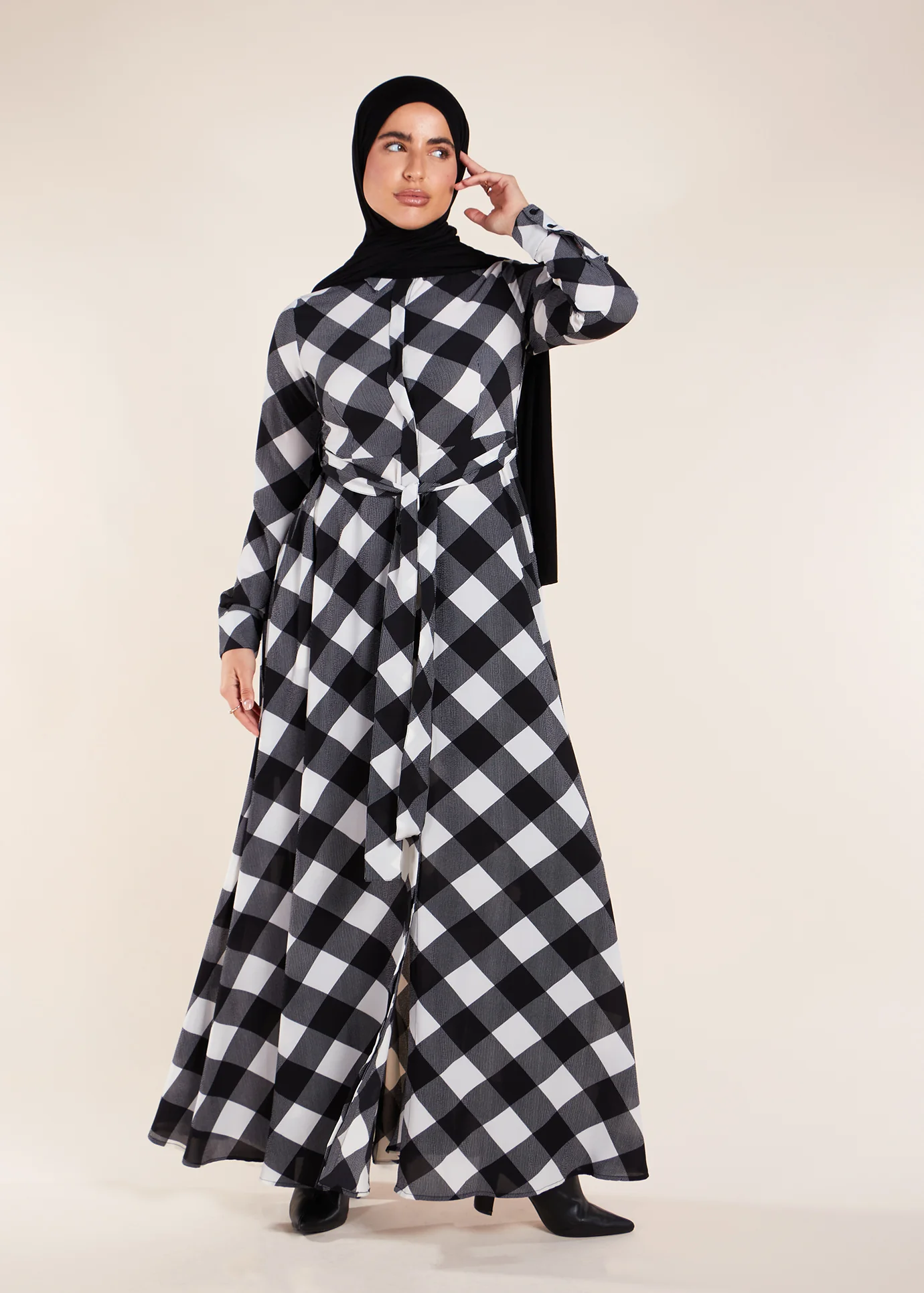 Chess Maxi Dress - Image 2