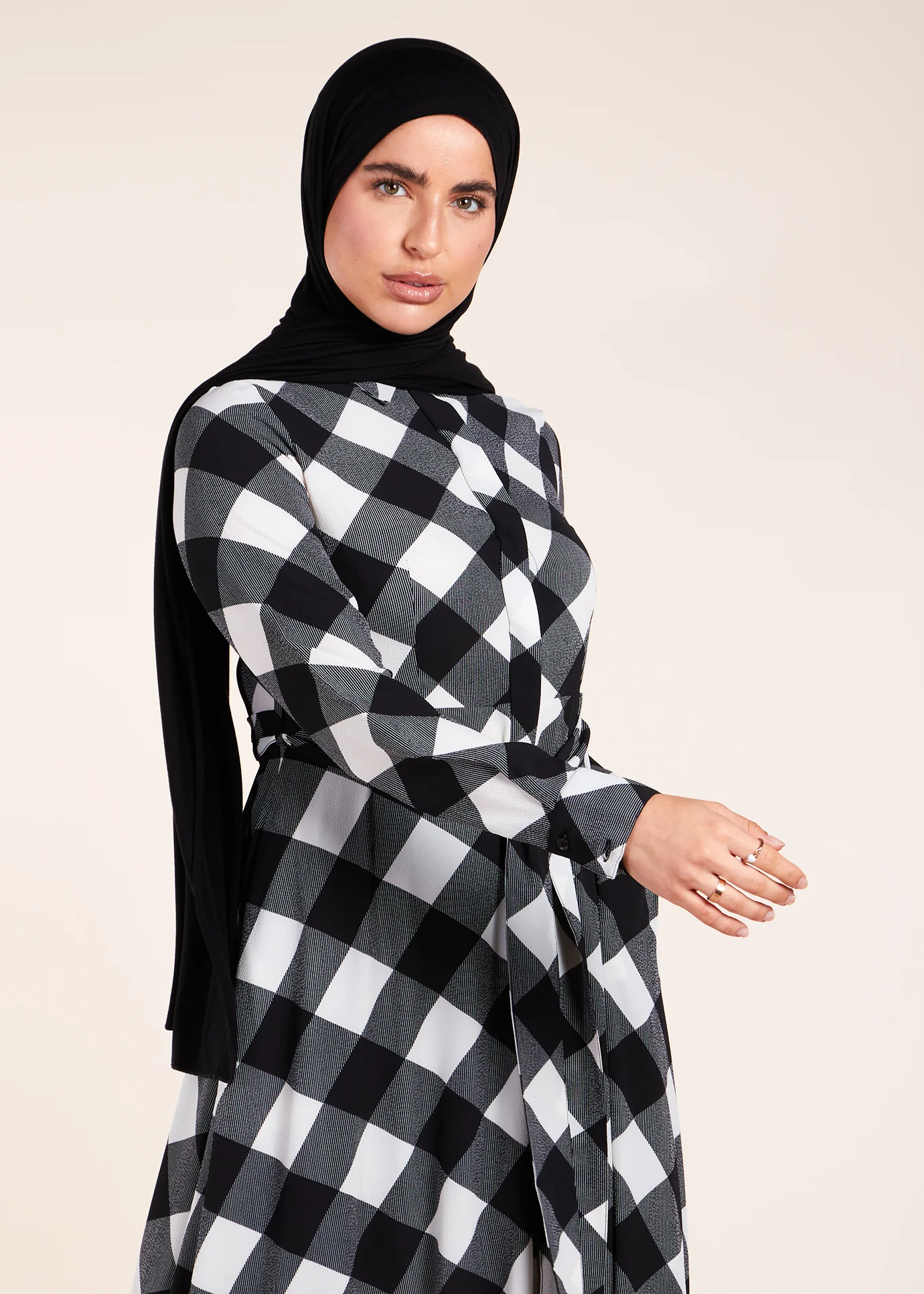 Chess Maxi Dress - Image 4
