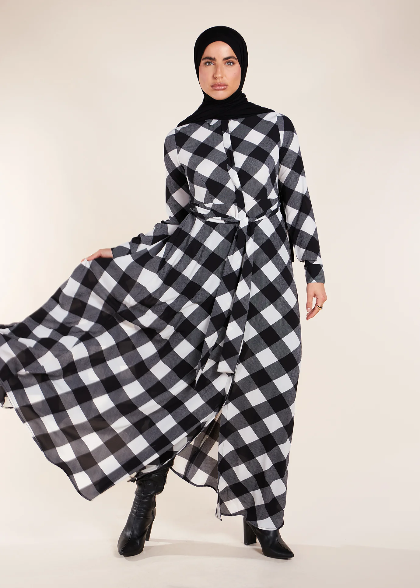 Chess Maxi Dress - Image 5