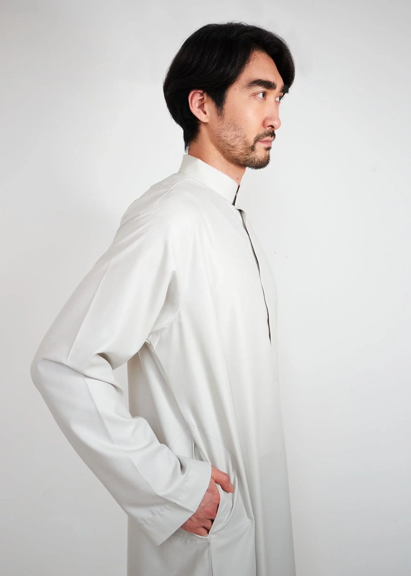 Classic Thobe Off-White - Image 4