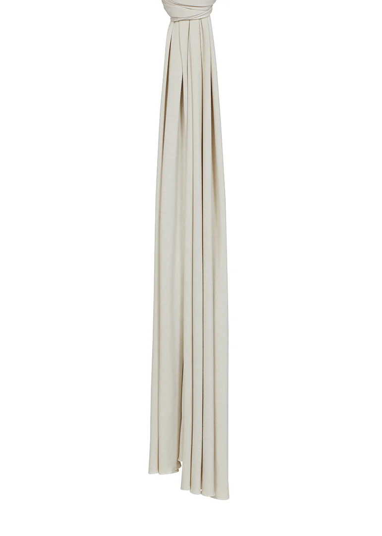 Cream Jersey Hijab - Image 2