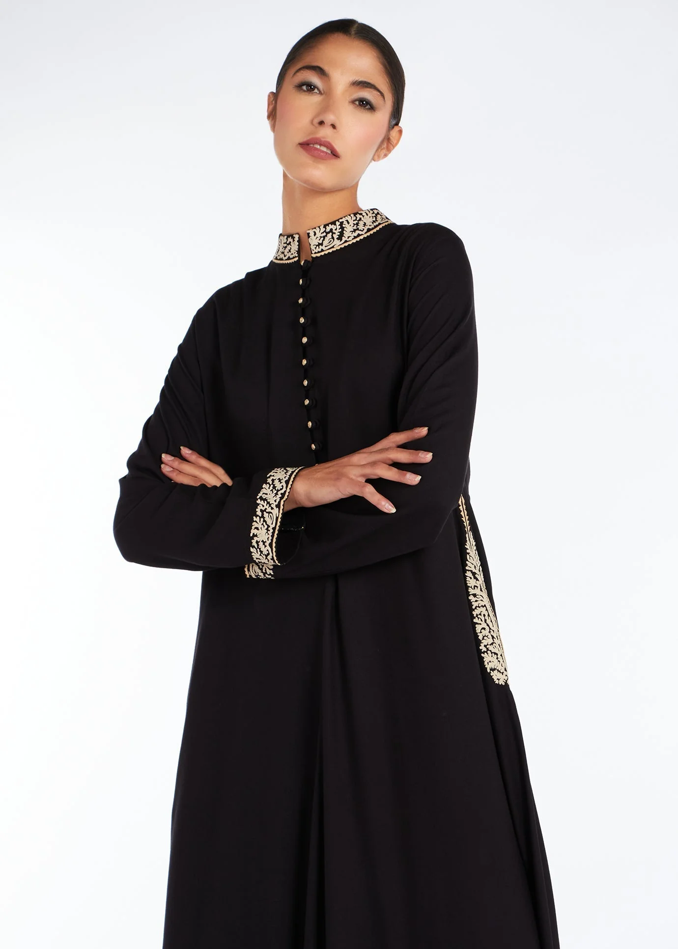 Cypress Tree Abaya Black - Image 7