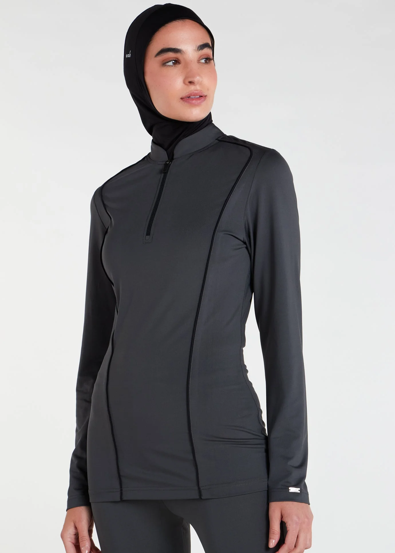 Detach Wrap Swim Top Olive - Image 6