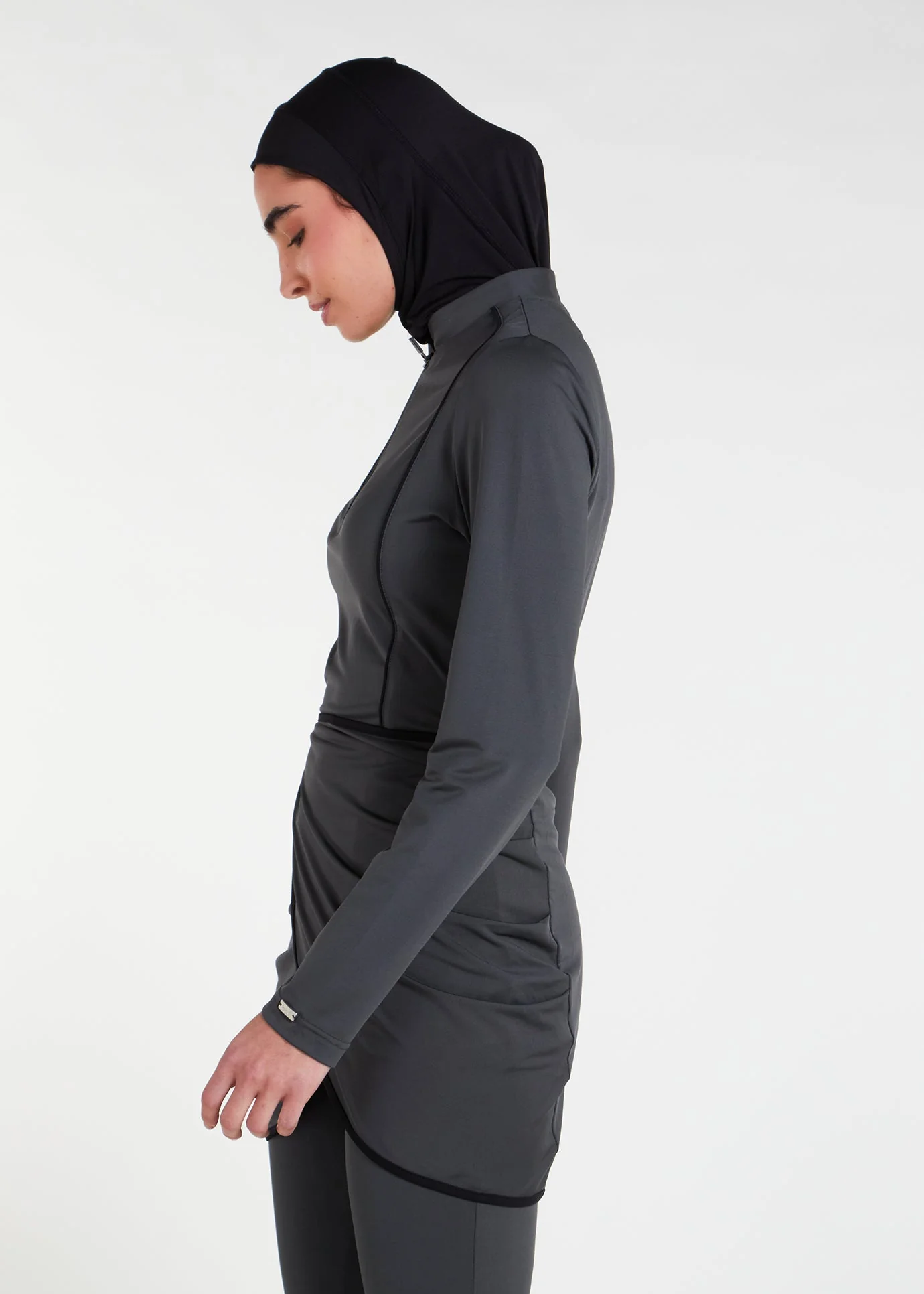 Detach Wrap Swim Top Olive - Image 7