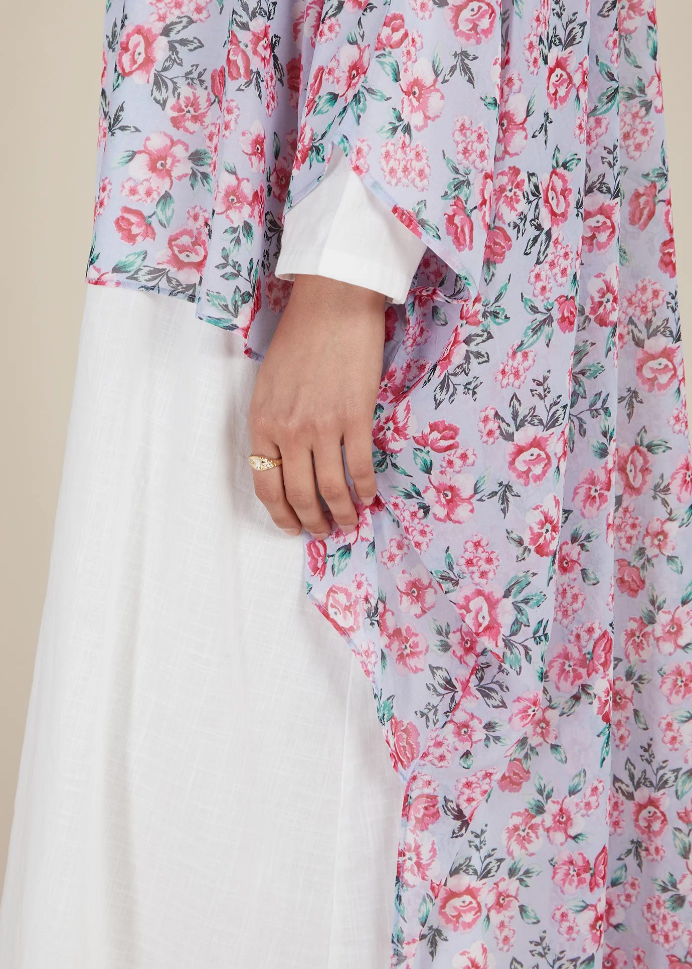 Ditsy Rose Cape - Image 4