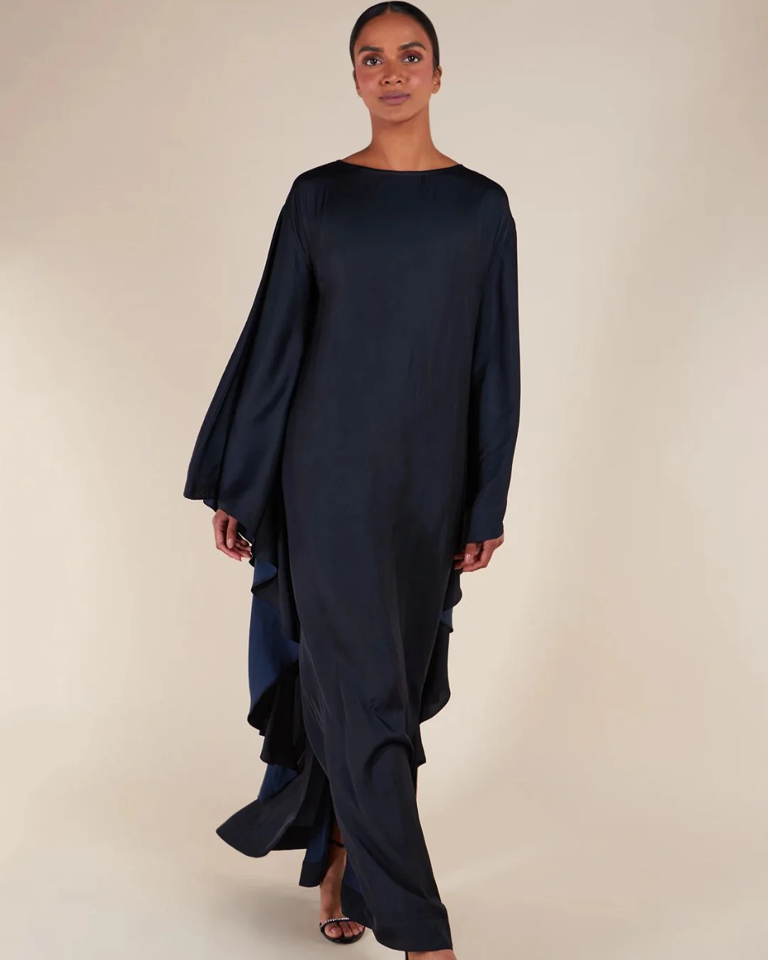 Floaty Kaftan Navy - Image 2