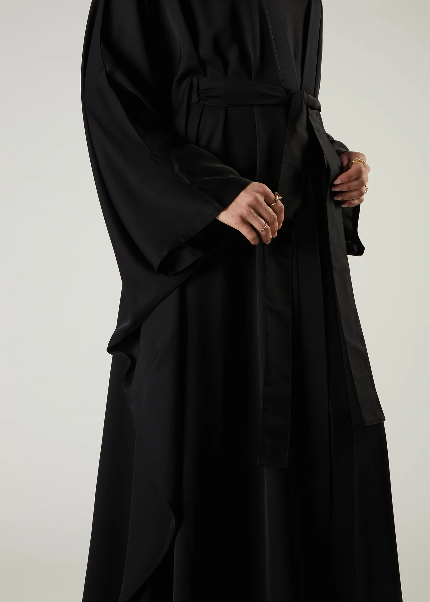 Floaty Kimono Black - Image 2