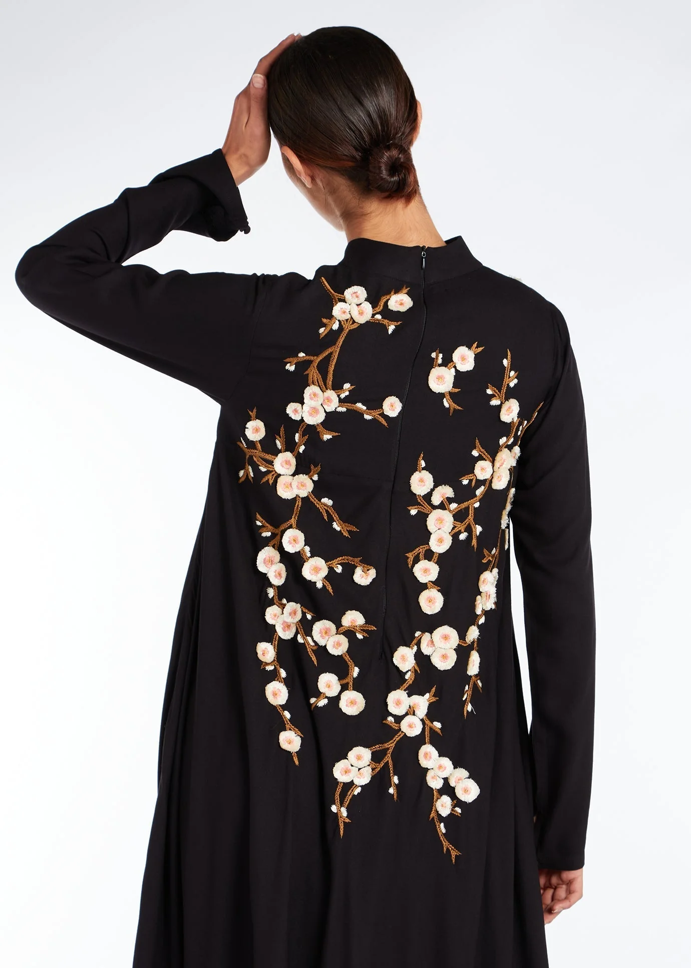 Frangipani Abaya Black - Image 6