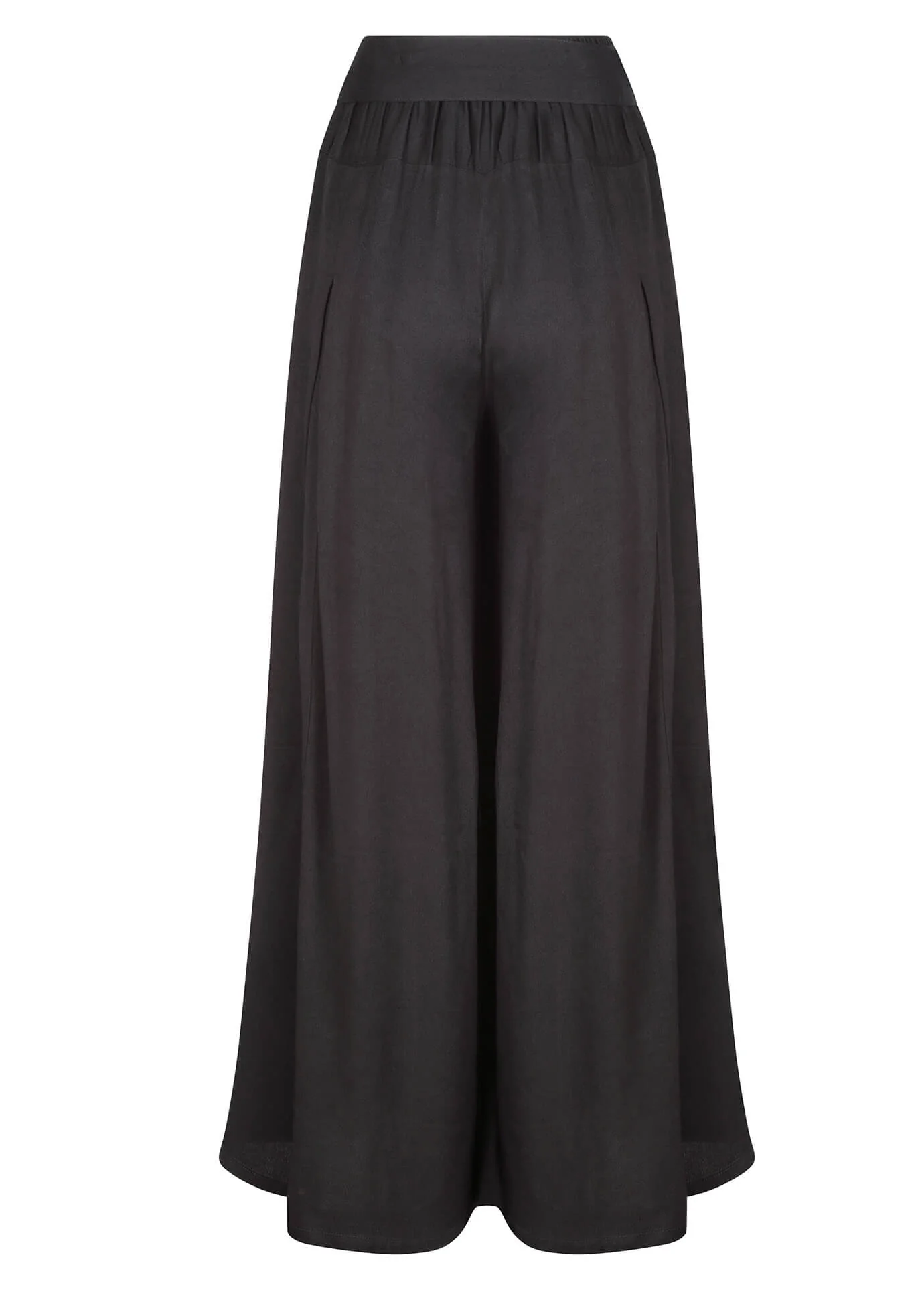 Full Flare Trousers Black - Image 4