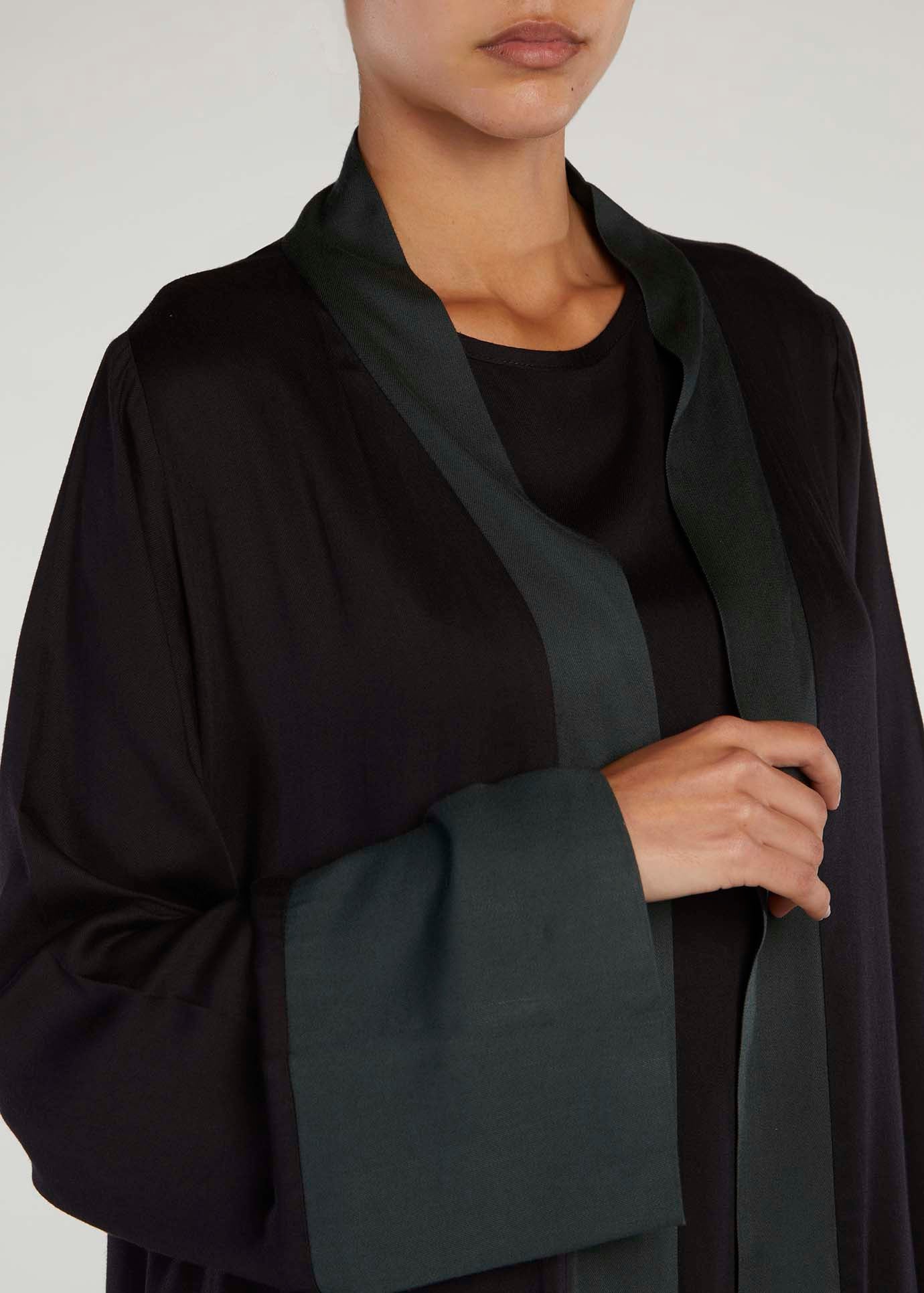 Full Slip Black Twill - Image 8