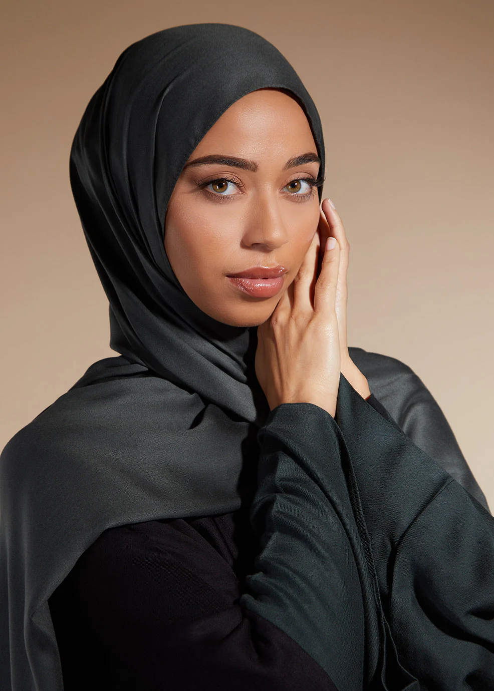 Full Slip Black Twill - Image 9