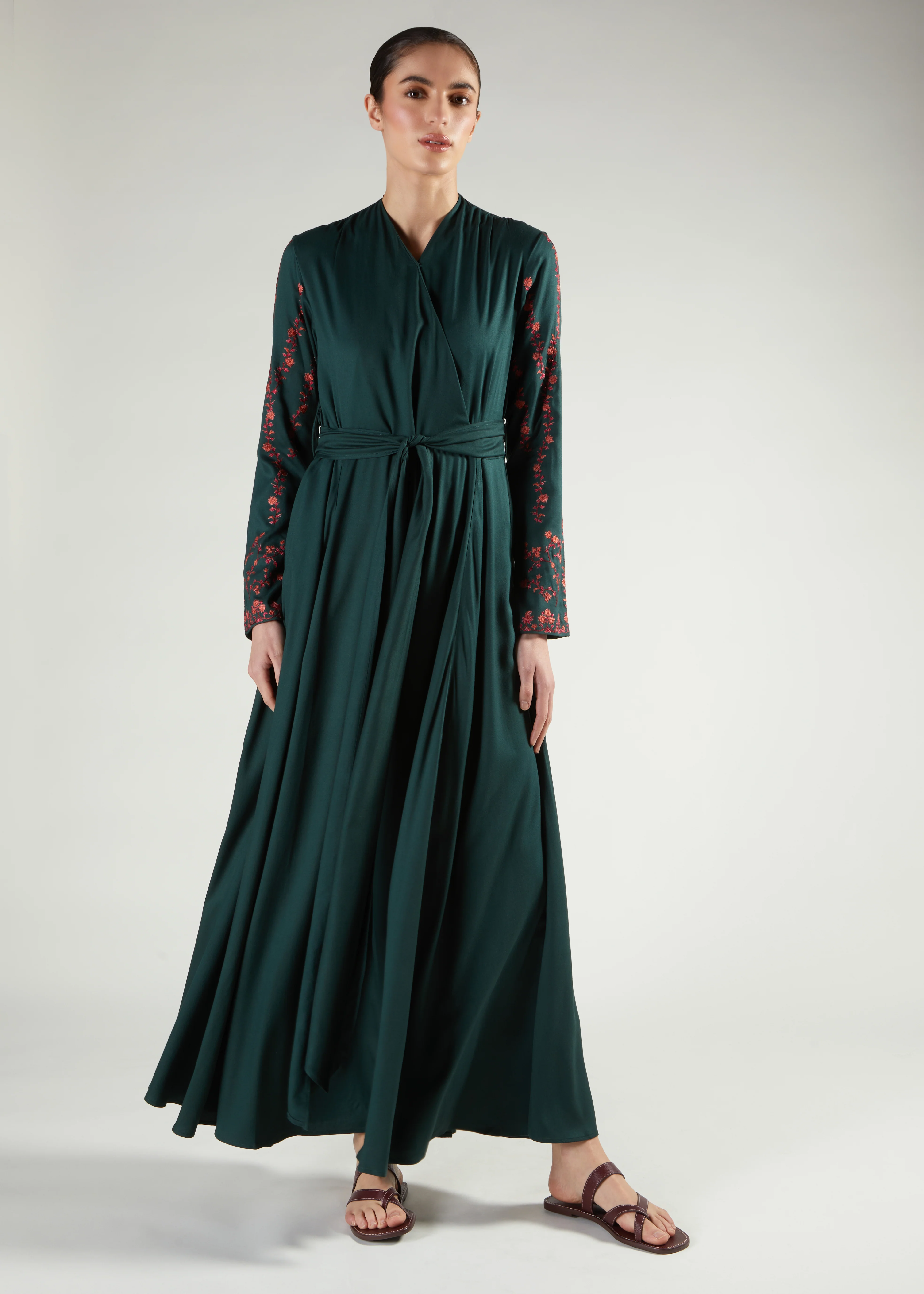 Green Garnet Abaya - Image 6