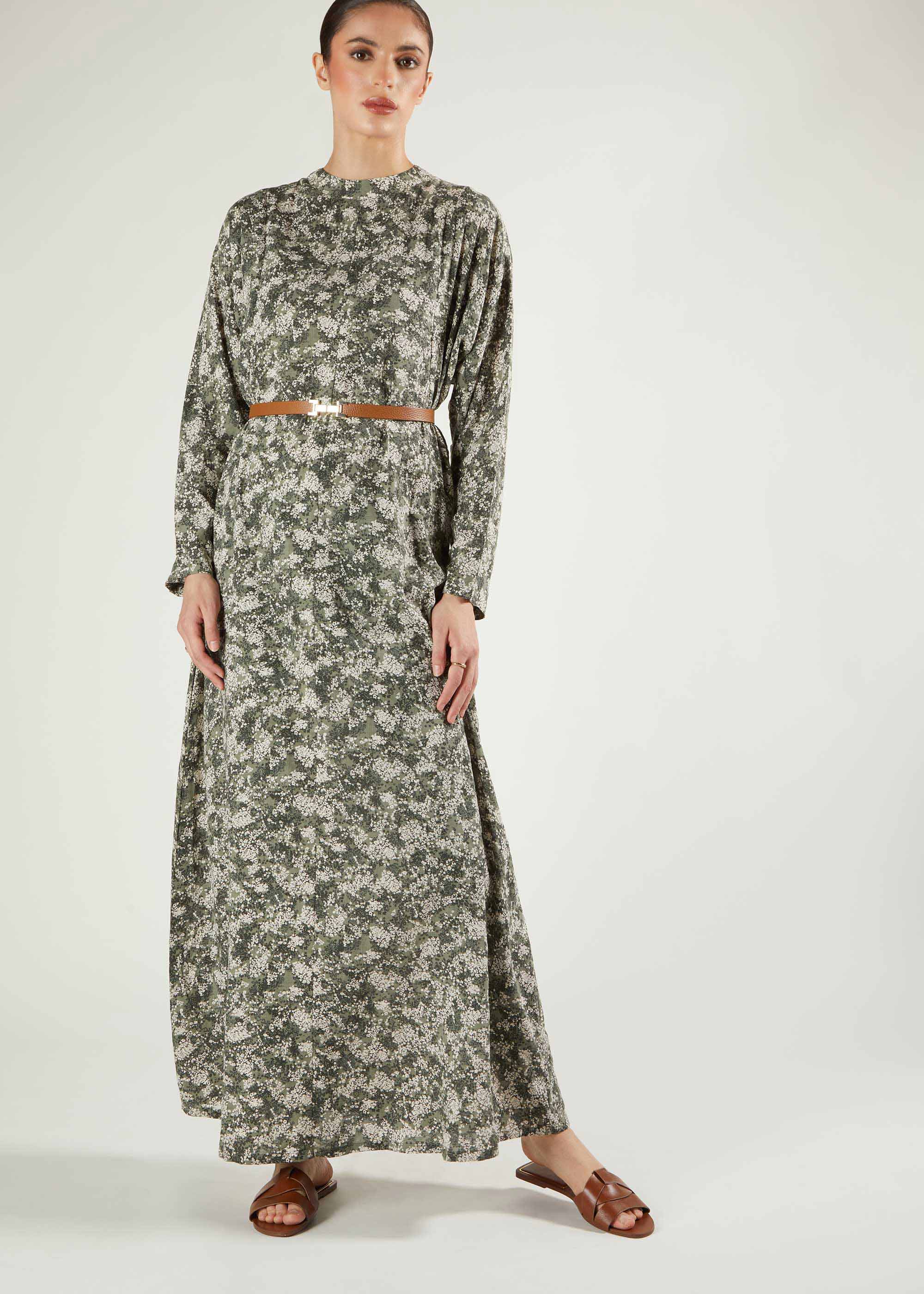 Green Tea Abaya - Image 2