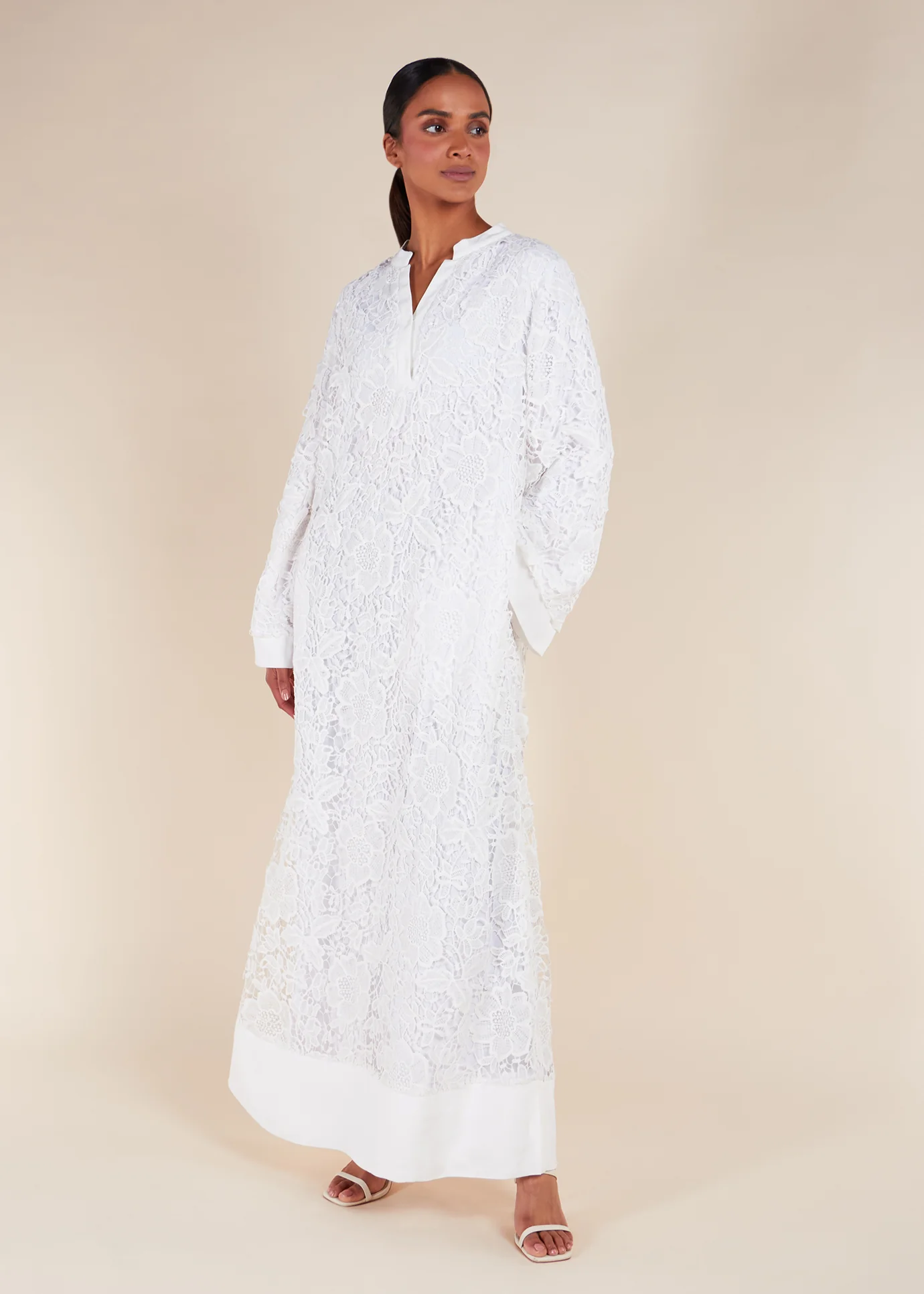 Guipure Lace Maxi - Final Sale