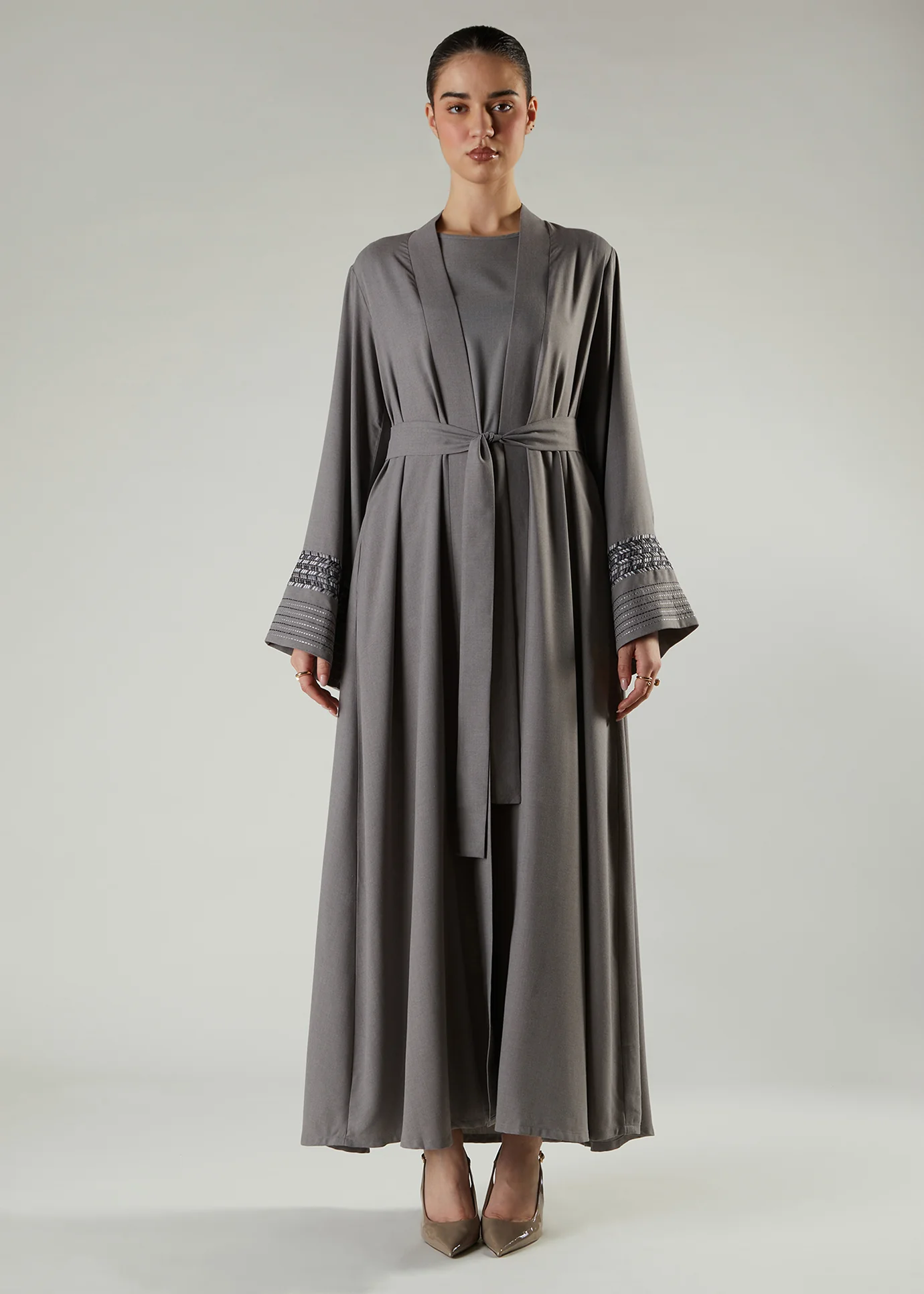 Herringbone Stitch Kimono - Image 3