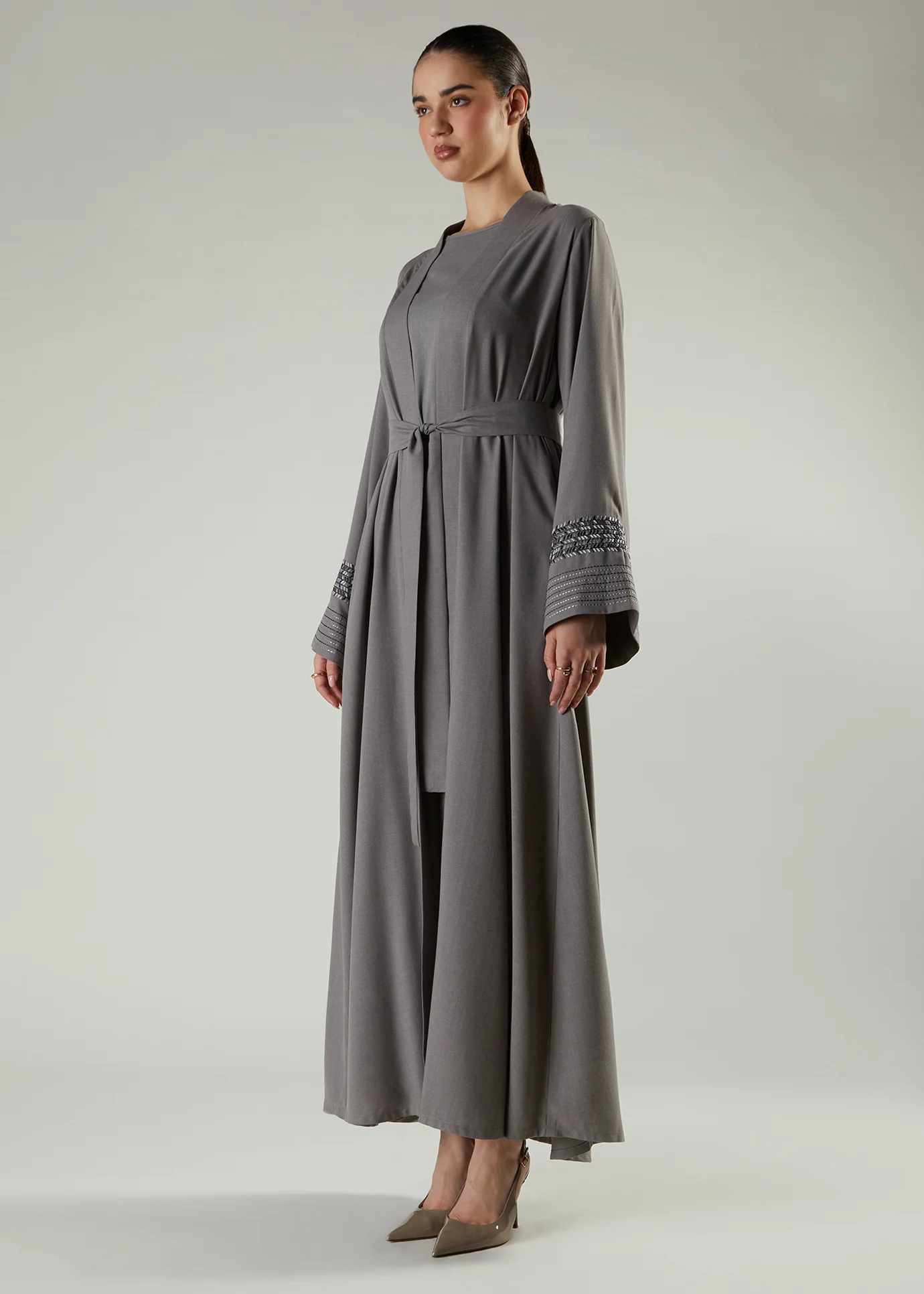 Herringbone Stitch Kimono - Image 4