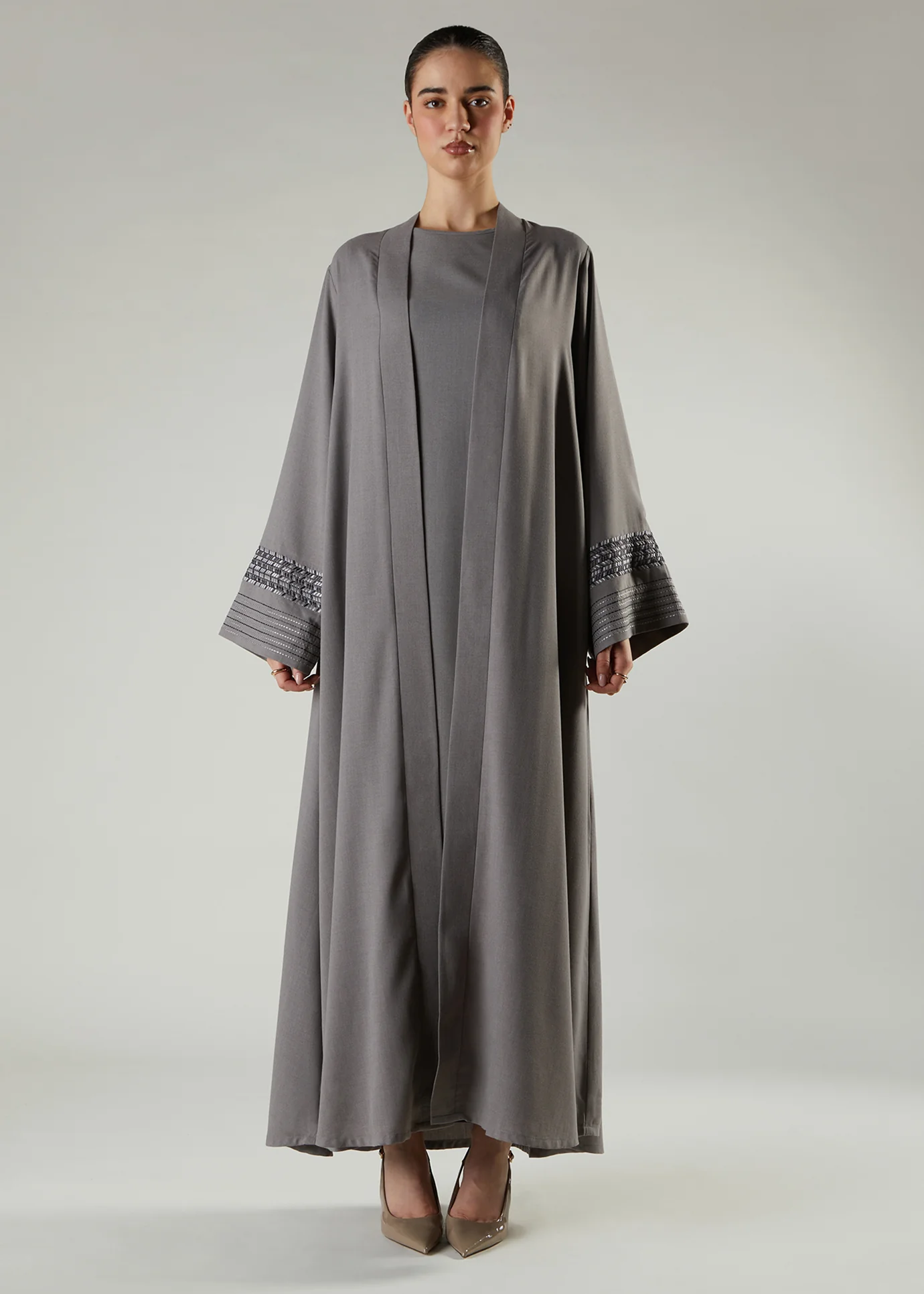 Herringbone Stitch Kimono - Image 5