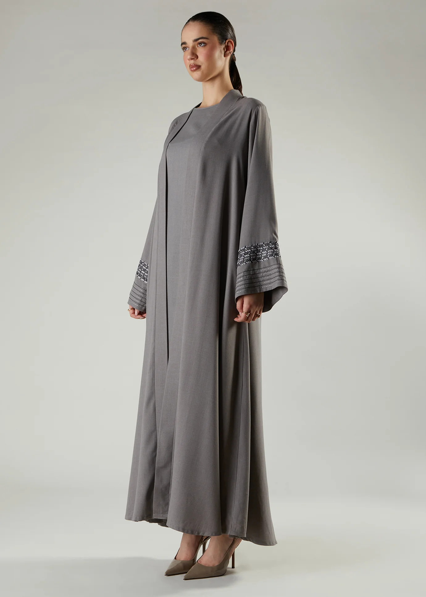 Herringbone Stitch Kimono - Image 6