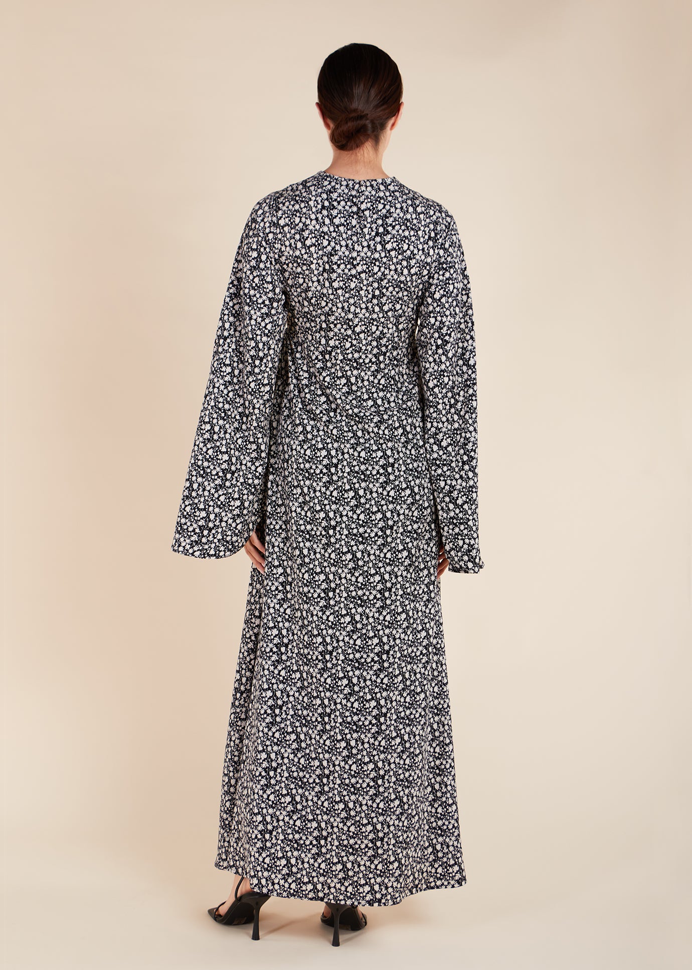 Ink Splash Floral Maxi - Final Sale - Image 4