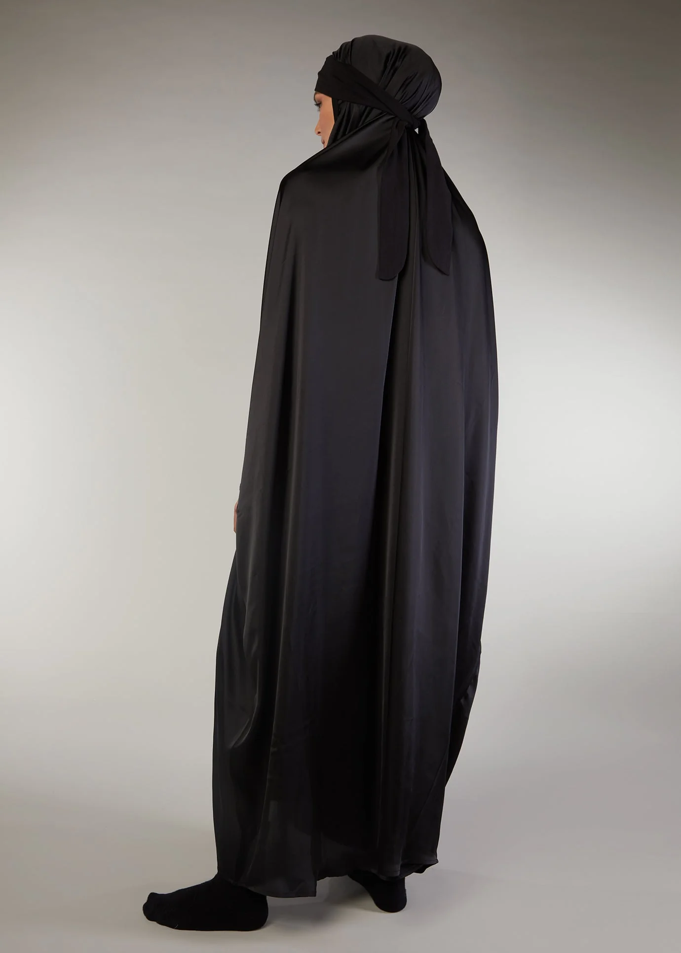 Jilbab Black - Prayer Outfit - Image 4