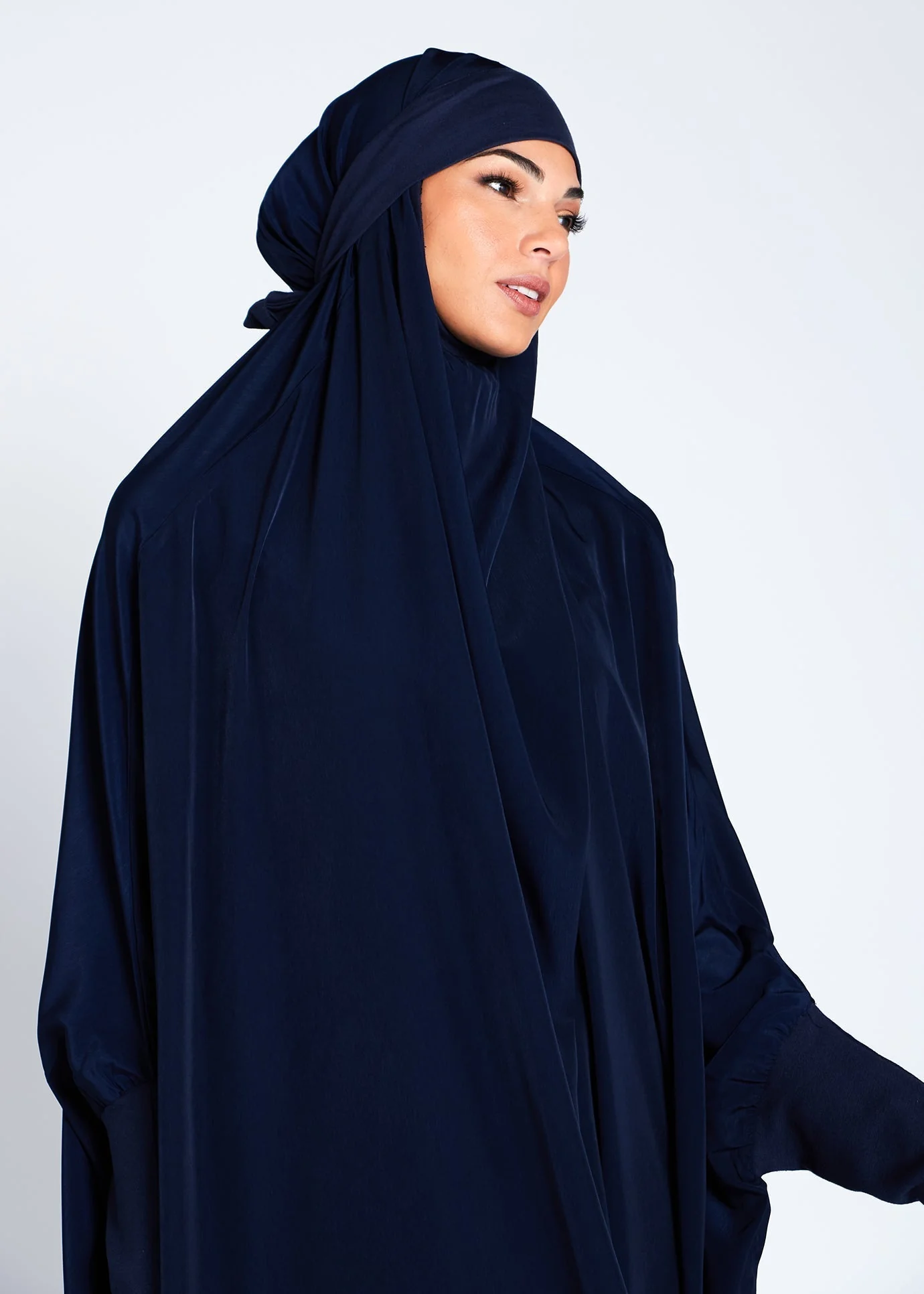 Jilbab Navy - Prayer Outfit - Image 6