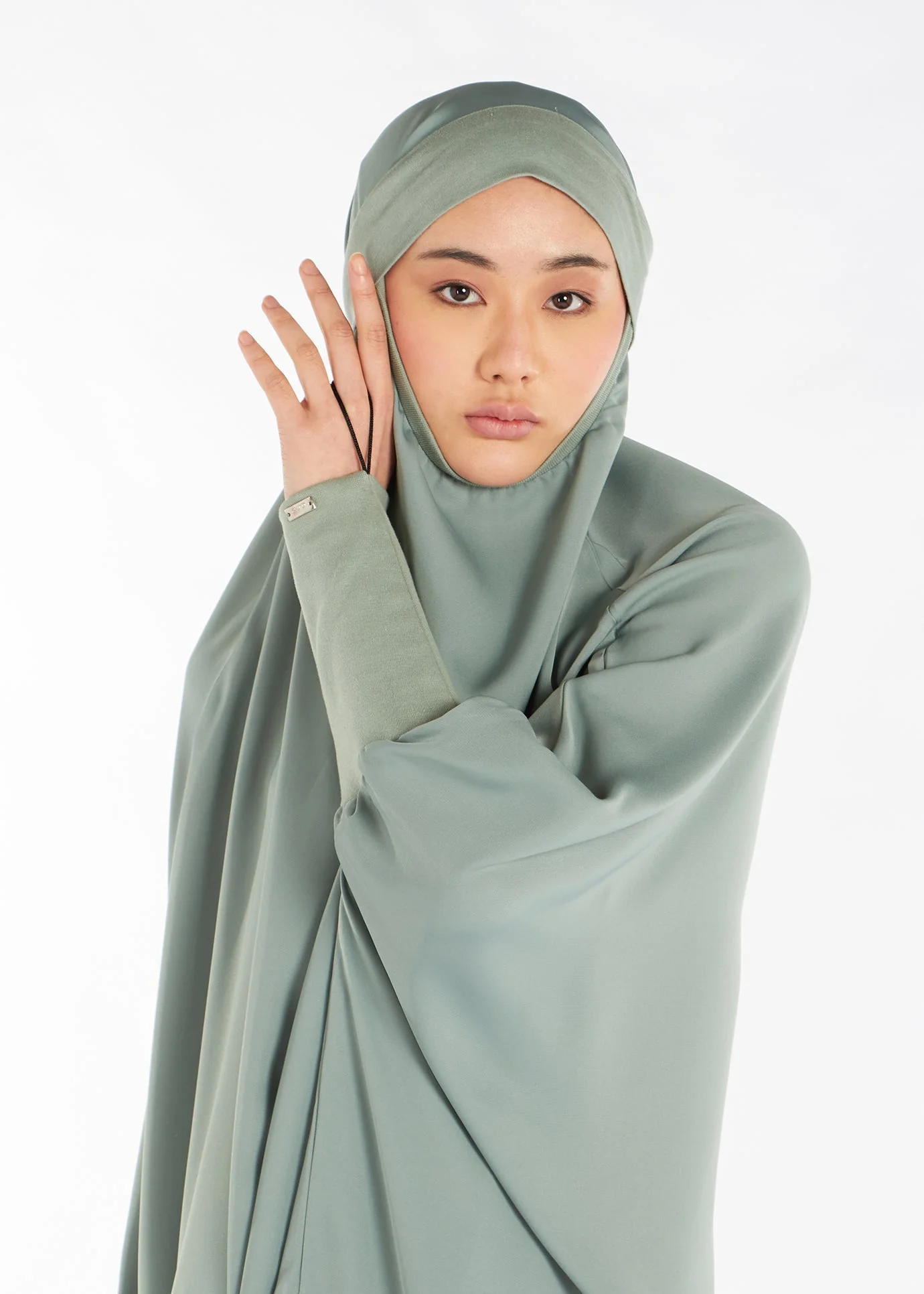 Jilbab Sage - Prayer Outfit - Image 3