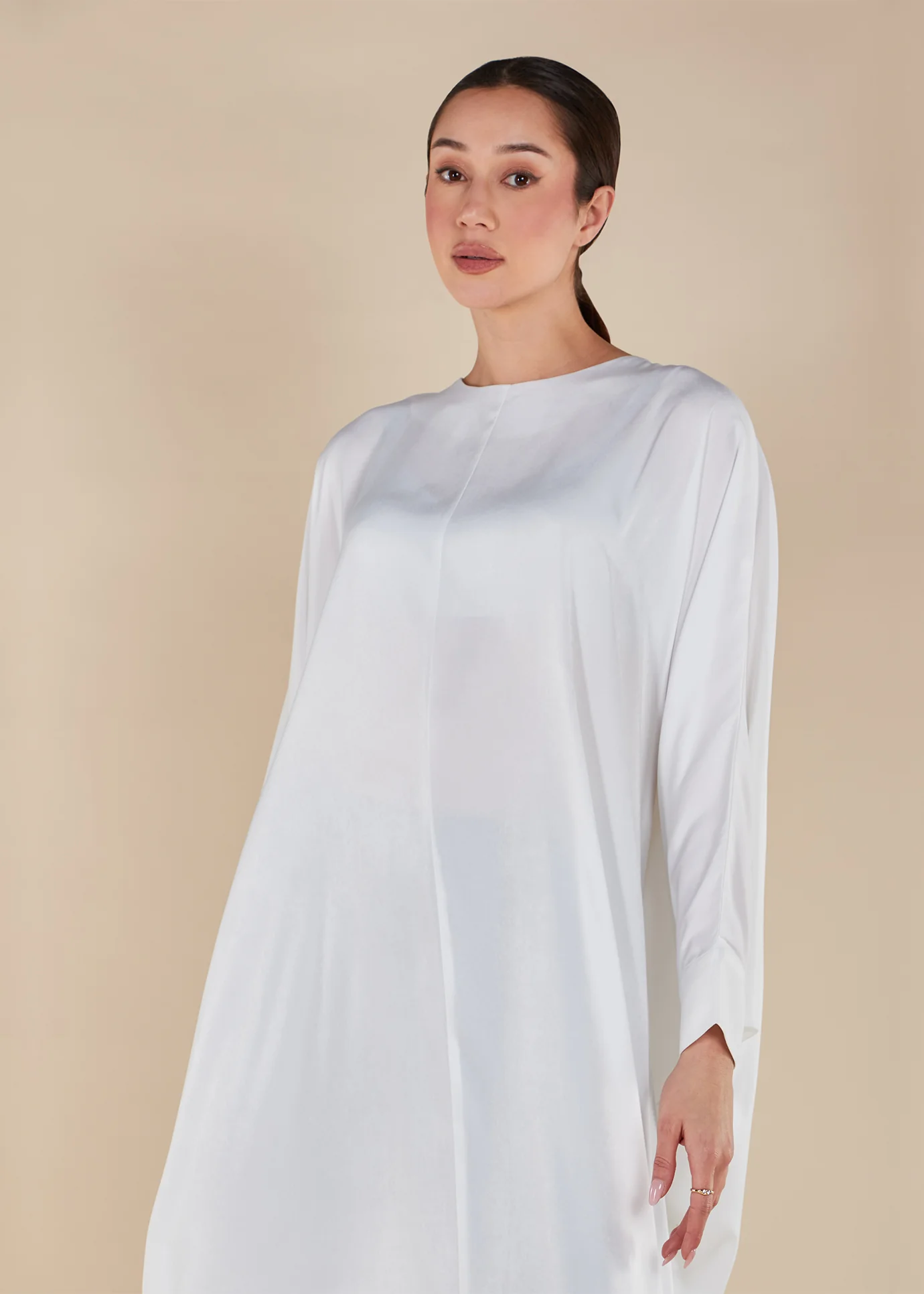 Kaftan Abaya White - Image 5