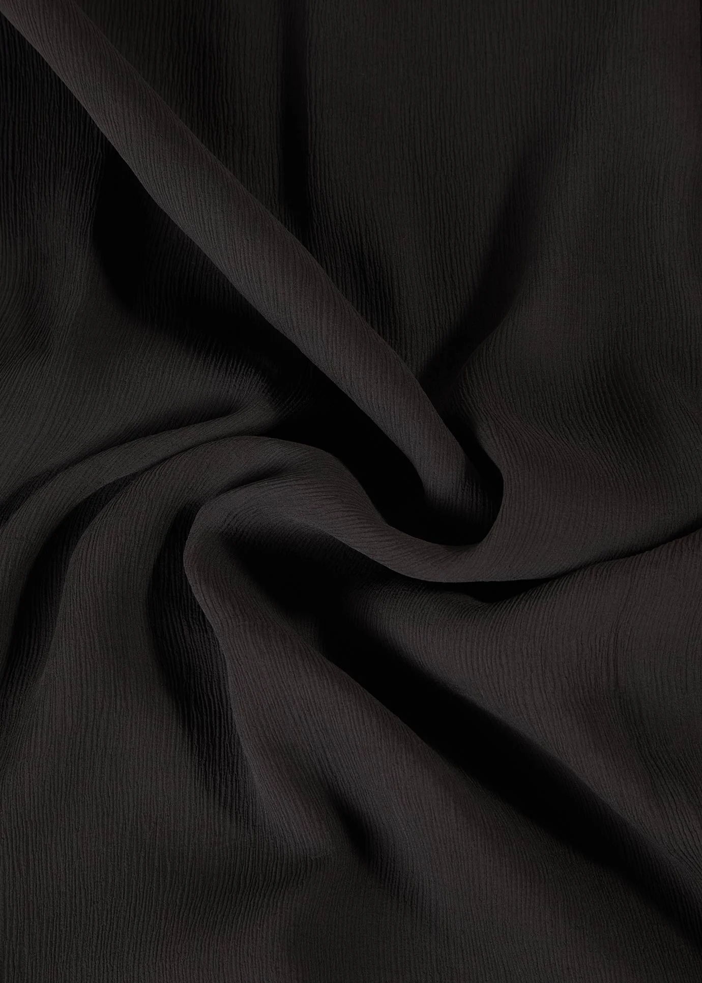 Kohl Chiffon Silk Hijab - Image 2