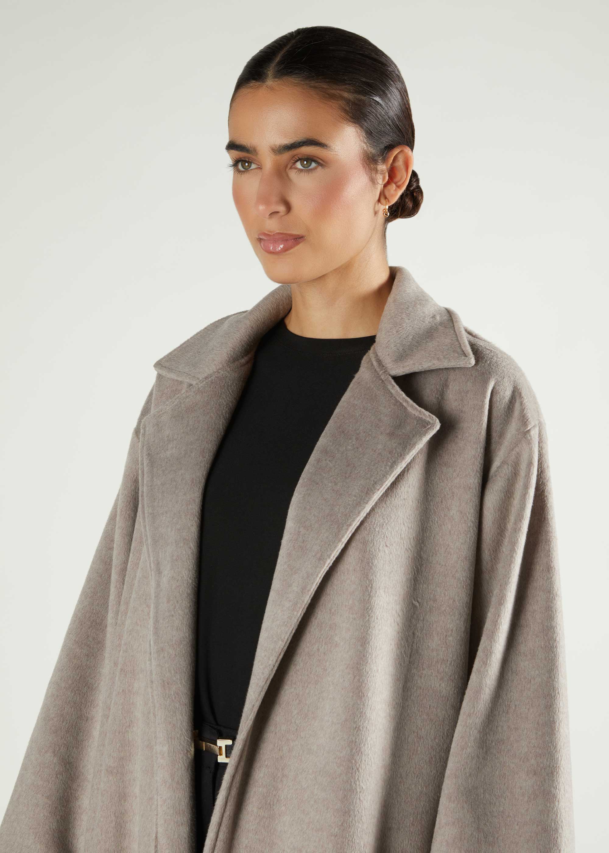 Lapel Coat Mink - Image 3