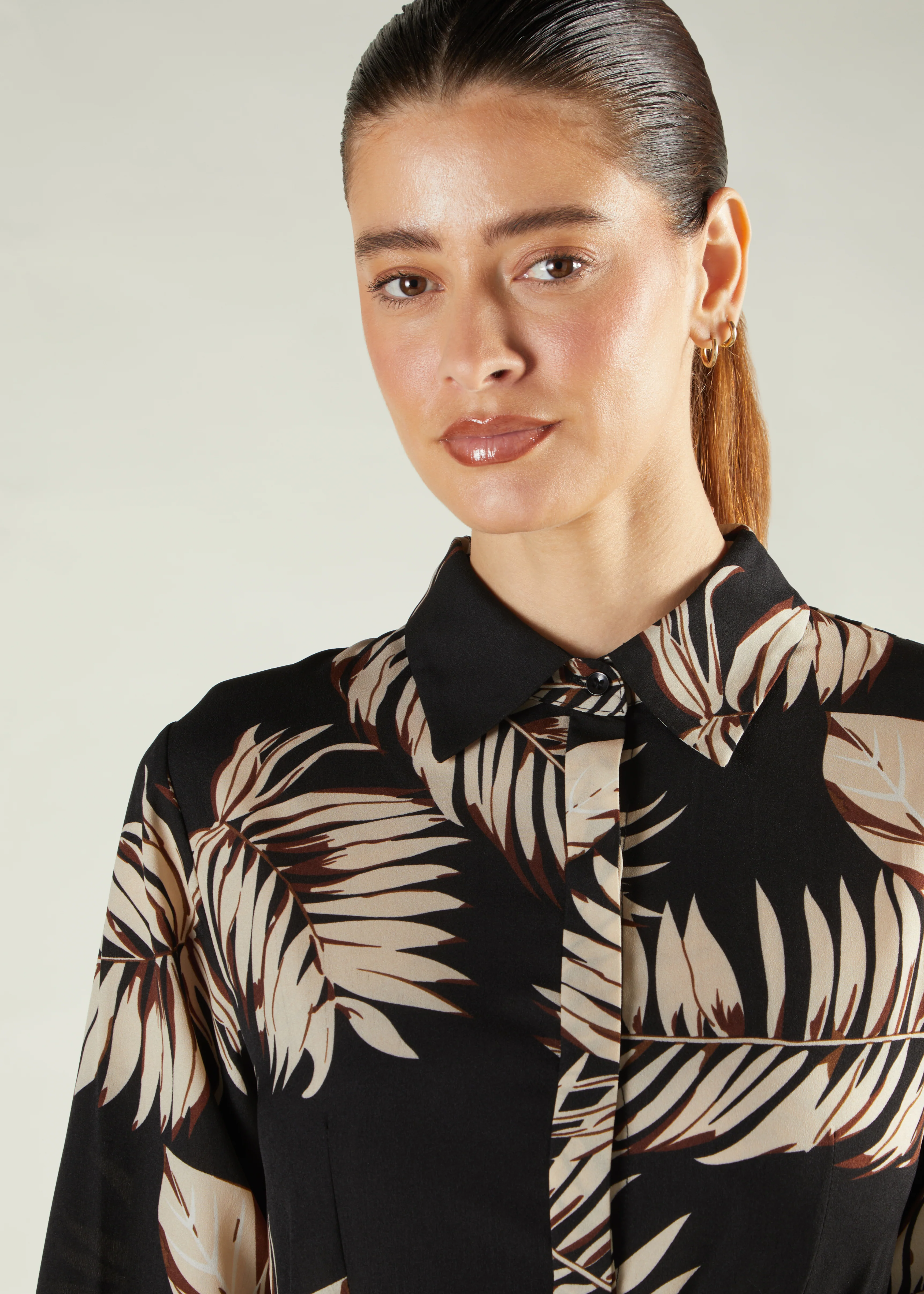 Leaf Print Maxi - Image 4
