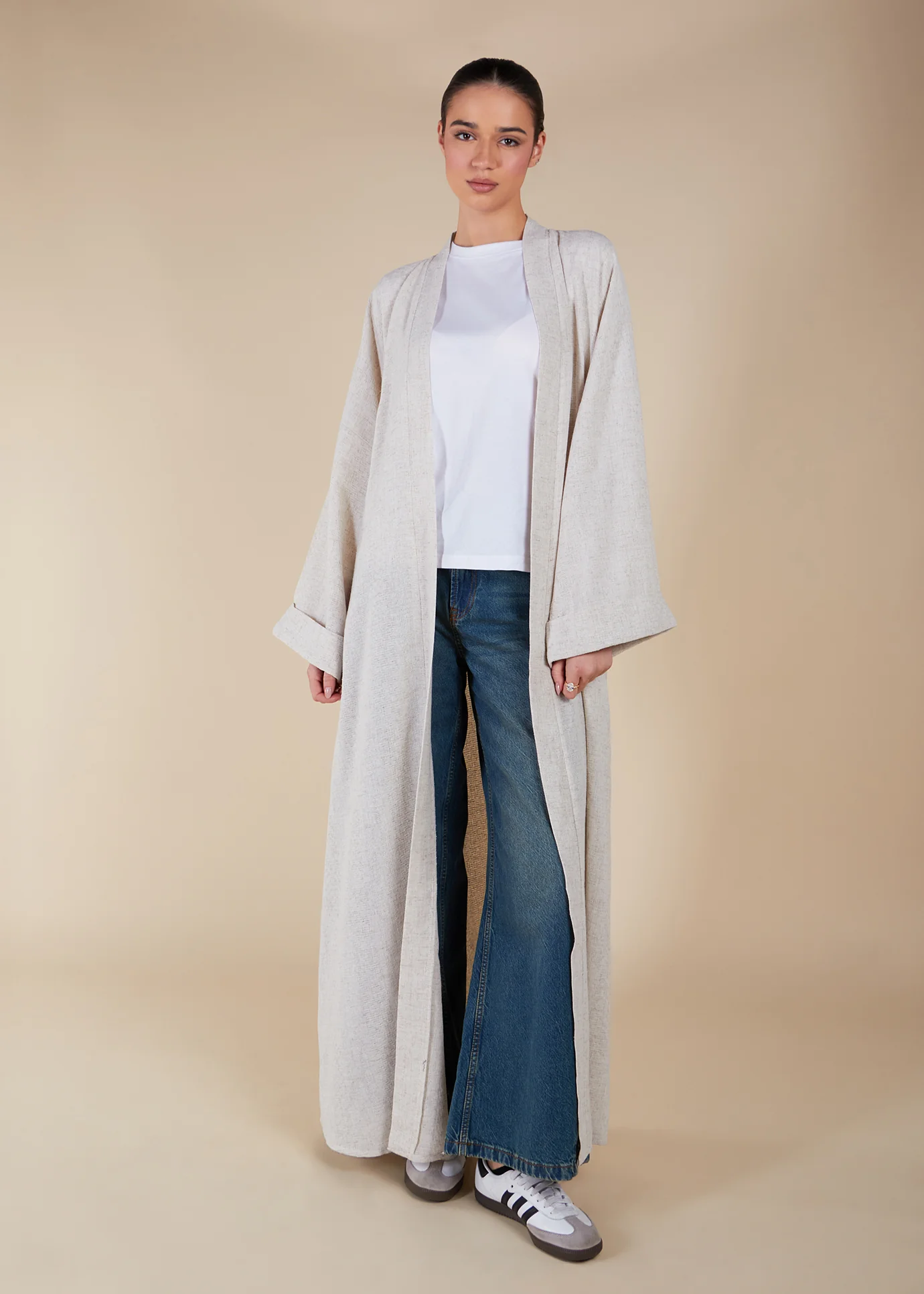 Linen Open Jacket - Final Sale - Image 2
