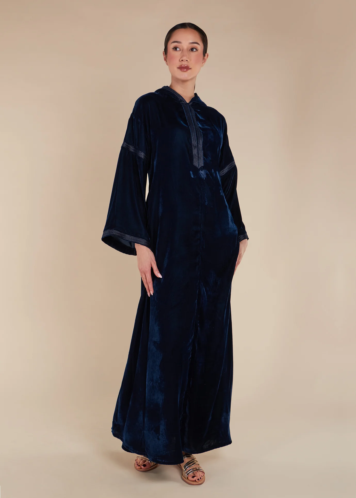 Maha Abaya Navy - Final Sale
